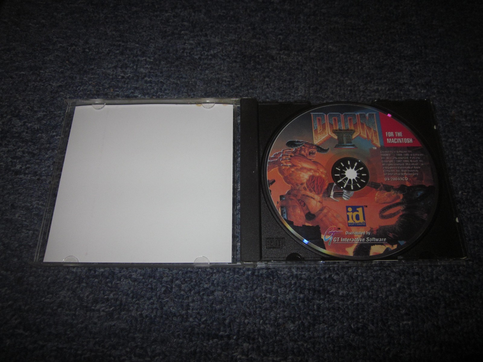 Doom II CD-Rom Windows 95 GT Interactive Software ID First Person Shooter 1994