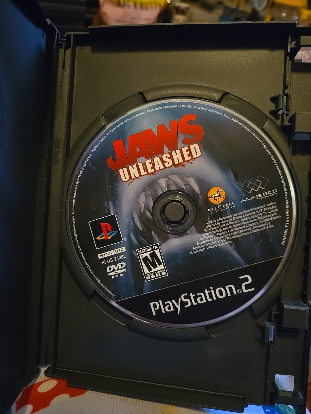 Jaws Unleashed (Sony PlayStation 2, 2006) DISK ONLY