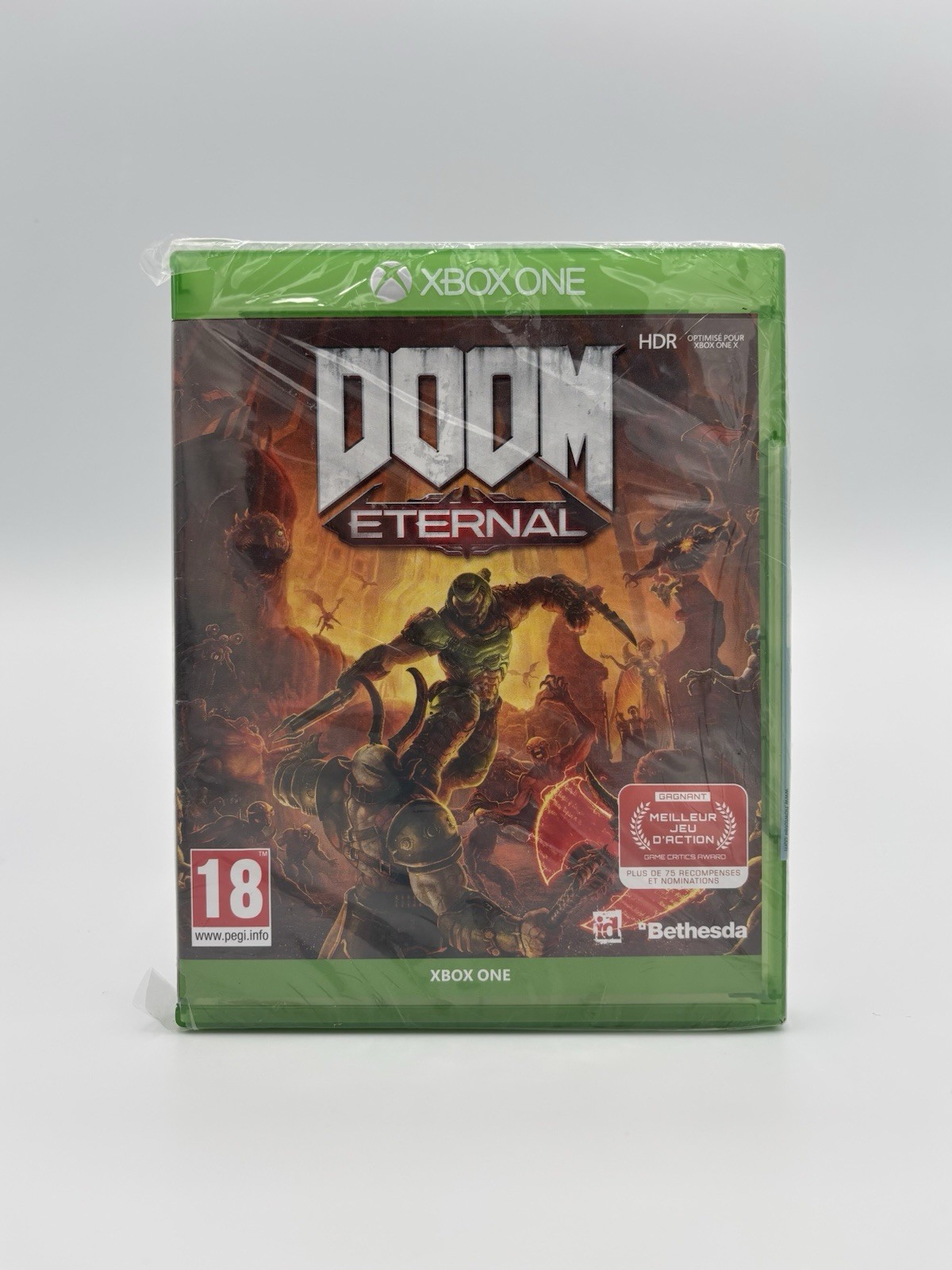 Doom Eternal Microsoft Xbox One Game PEGI Version France
