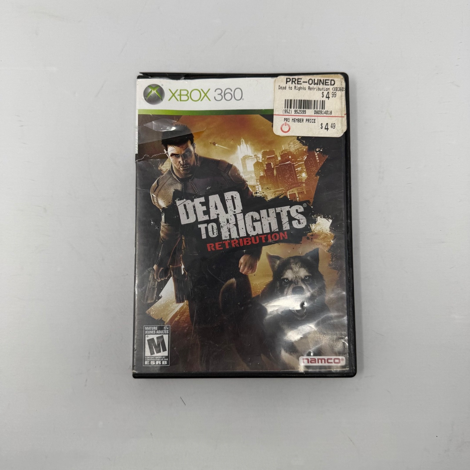 Dead to Rights: Retribution (Microsoft Xbox 360, 2010)