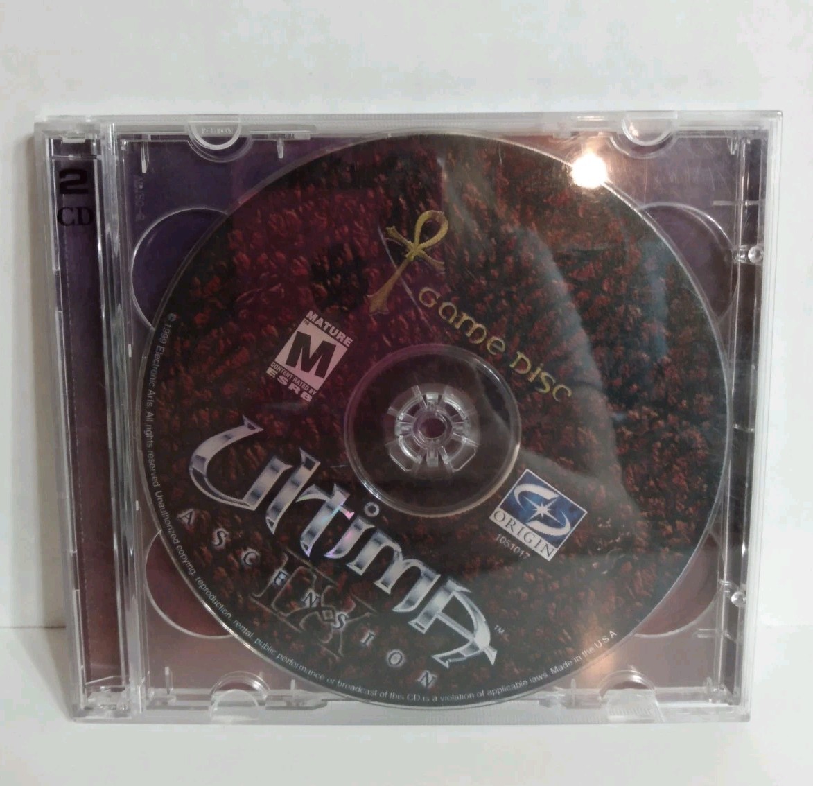 Ultima IX: Ascension PC 1999 Big Box Complete Game CD-ROM With Map Cards Manuals