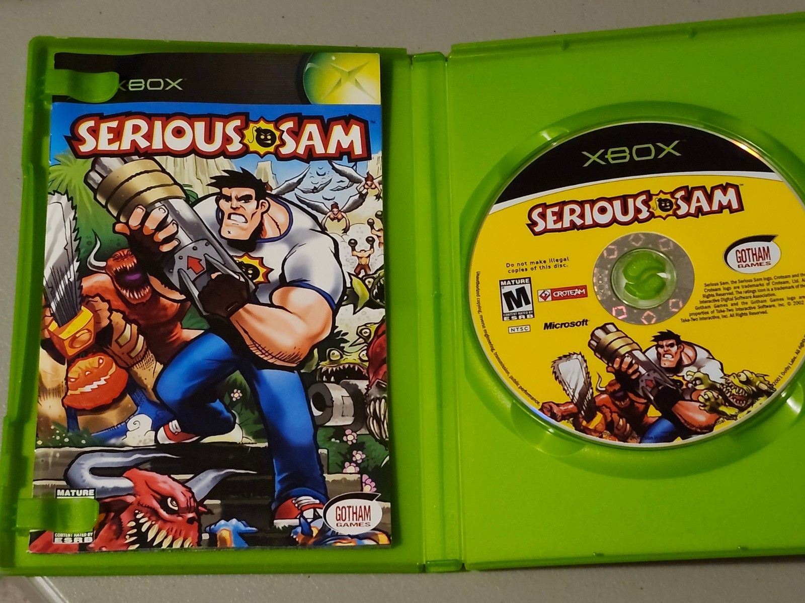 Serious Sam (Microsoft Xbox, 2002) CIB