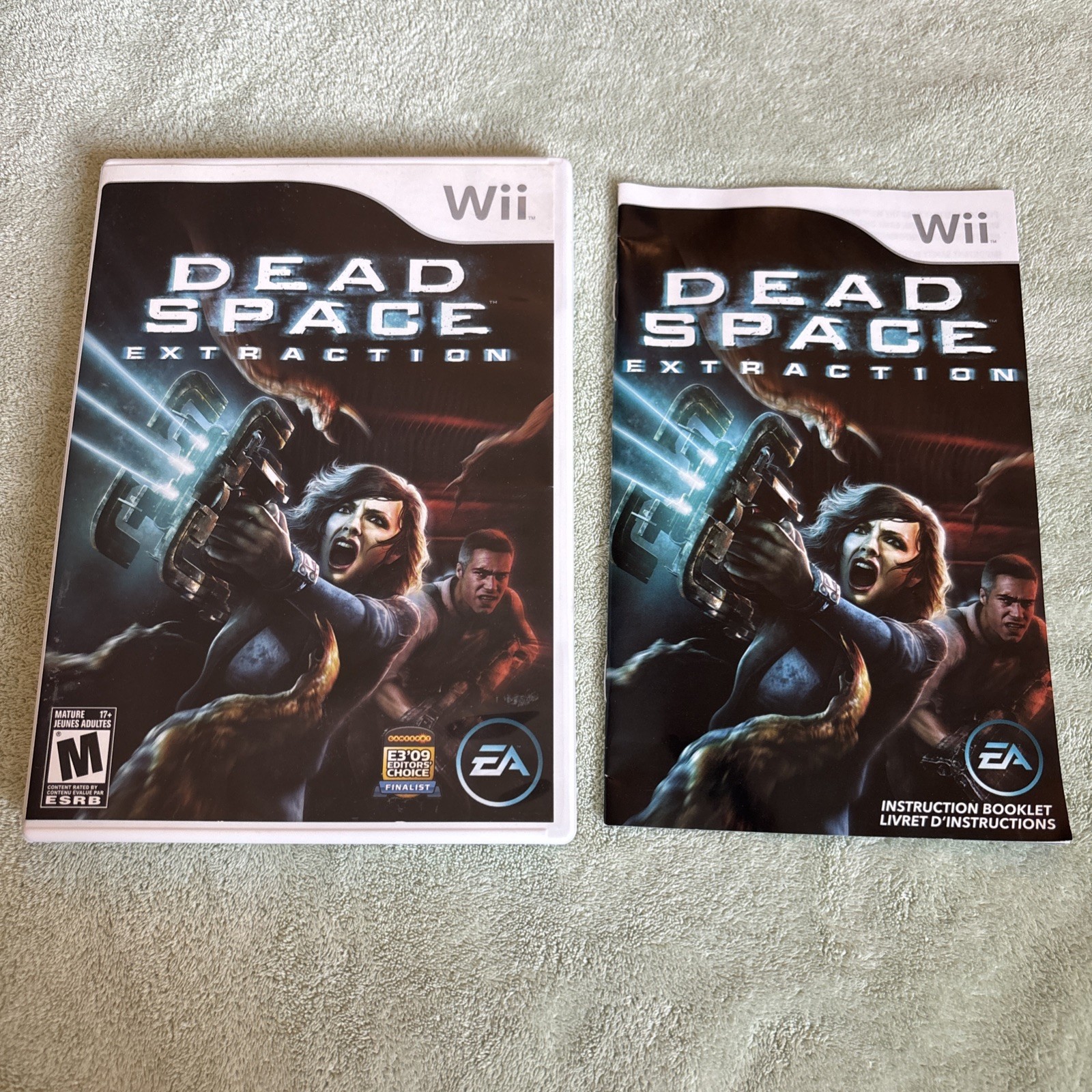 Case and Manual ONLY – Dead Space: Extraction (Nintendo Wii, 2009)