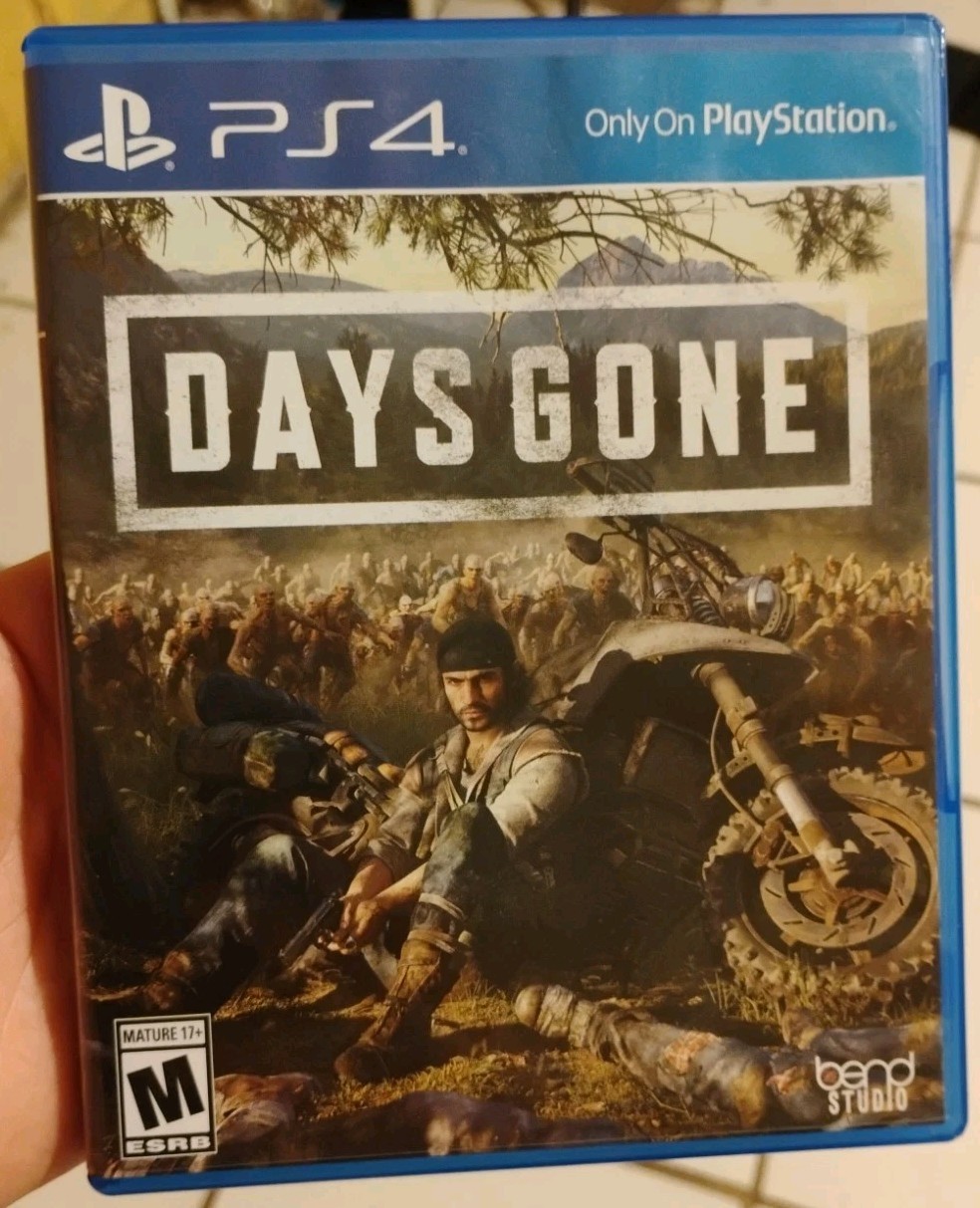 PS4 5Game Bundle Days Gone, Tomb Raider, God Of War, Borderlands, & Just Cause 3