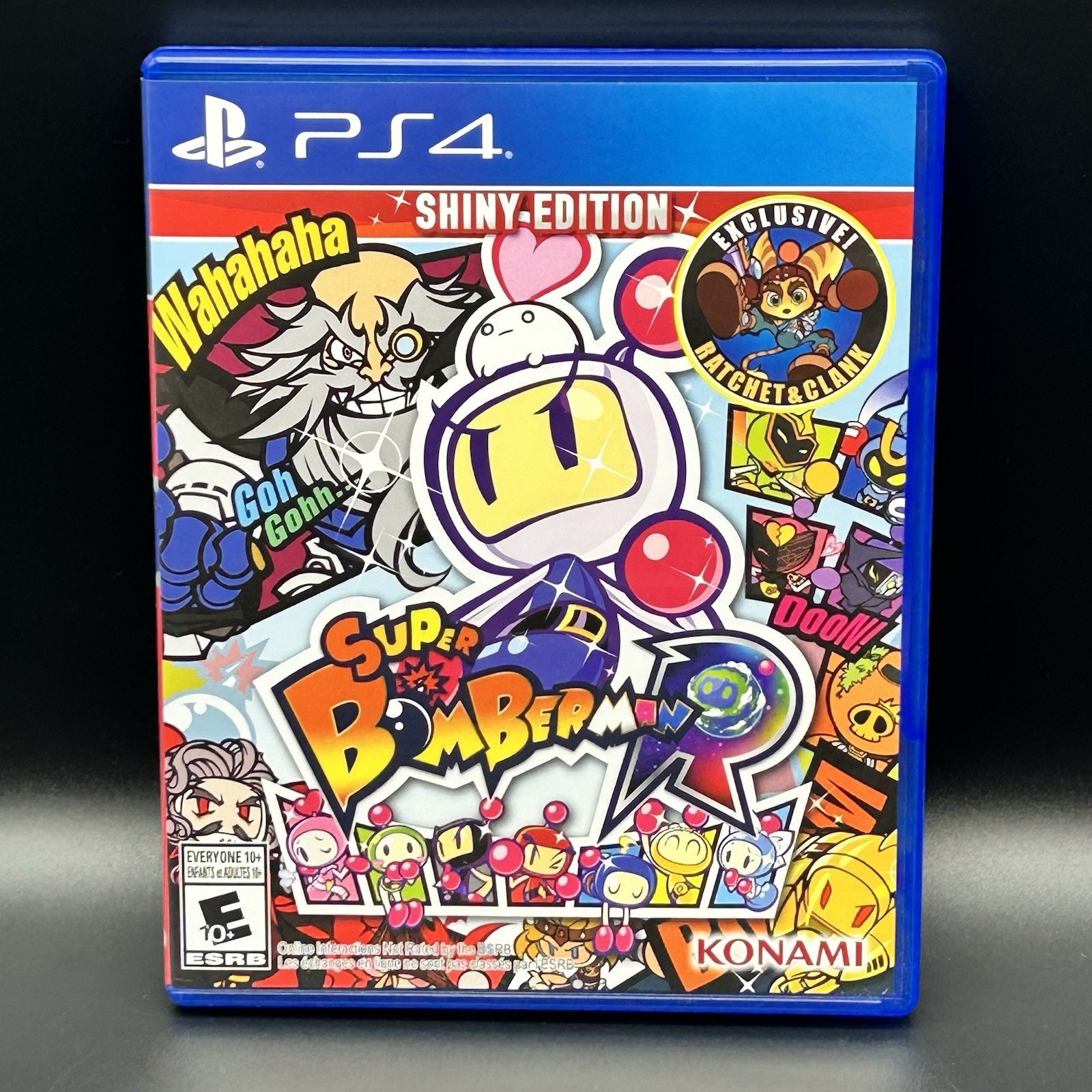 Super Bomberman R (PS4 PlayStation 4, 2018, Ratchet&Clank Exclusive) ~ Excellent