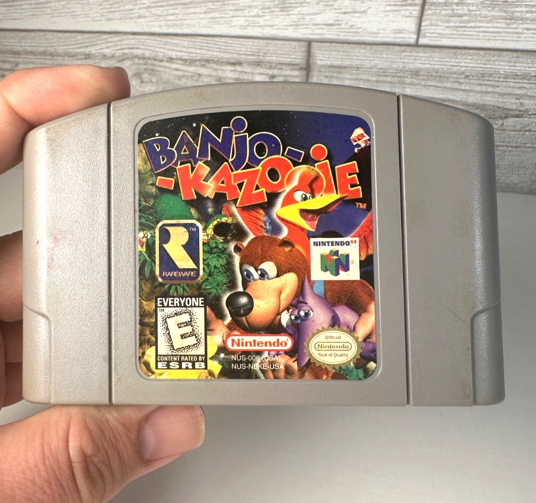 Banjo-Kazooie (Nintendo 64 N64) Cartridge Only Tested