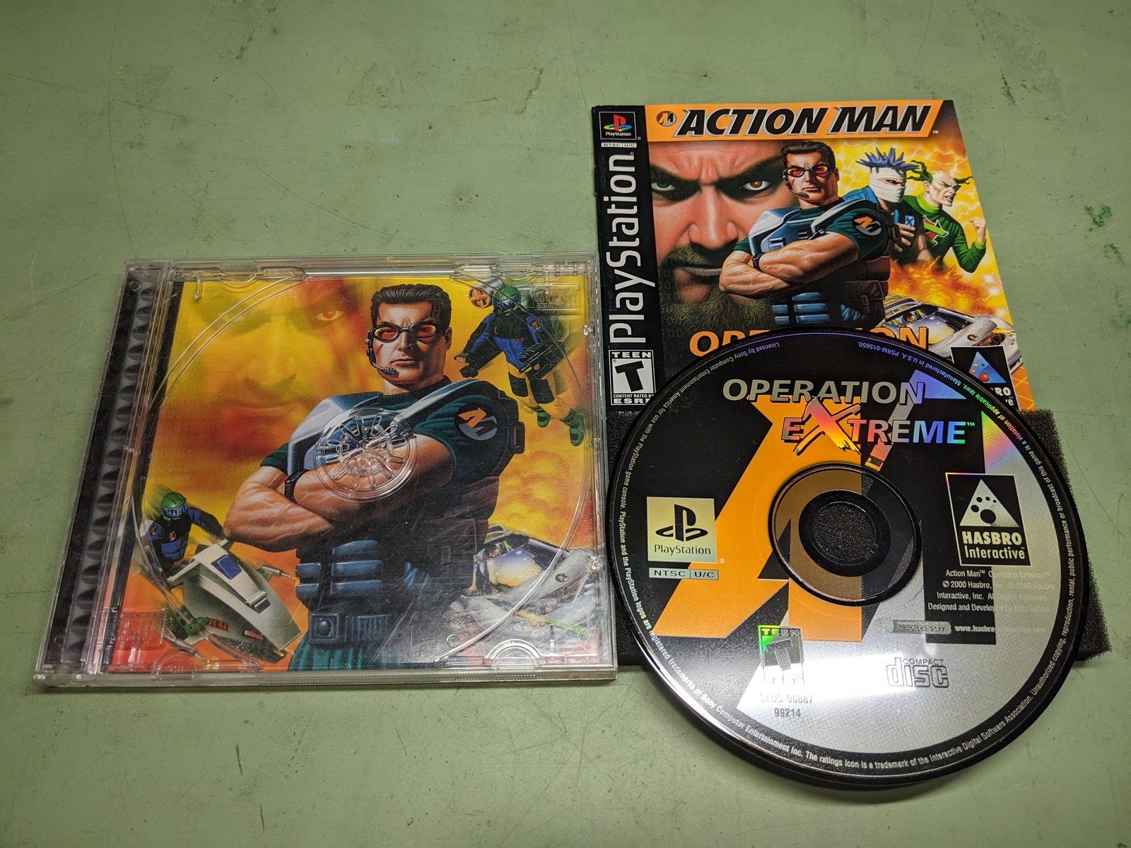 Action Man Operation EXtreme Sony PlayStation 1 Complete in Box