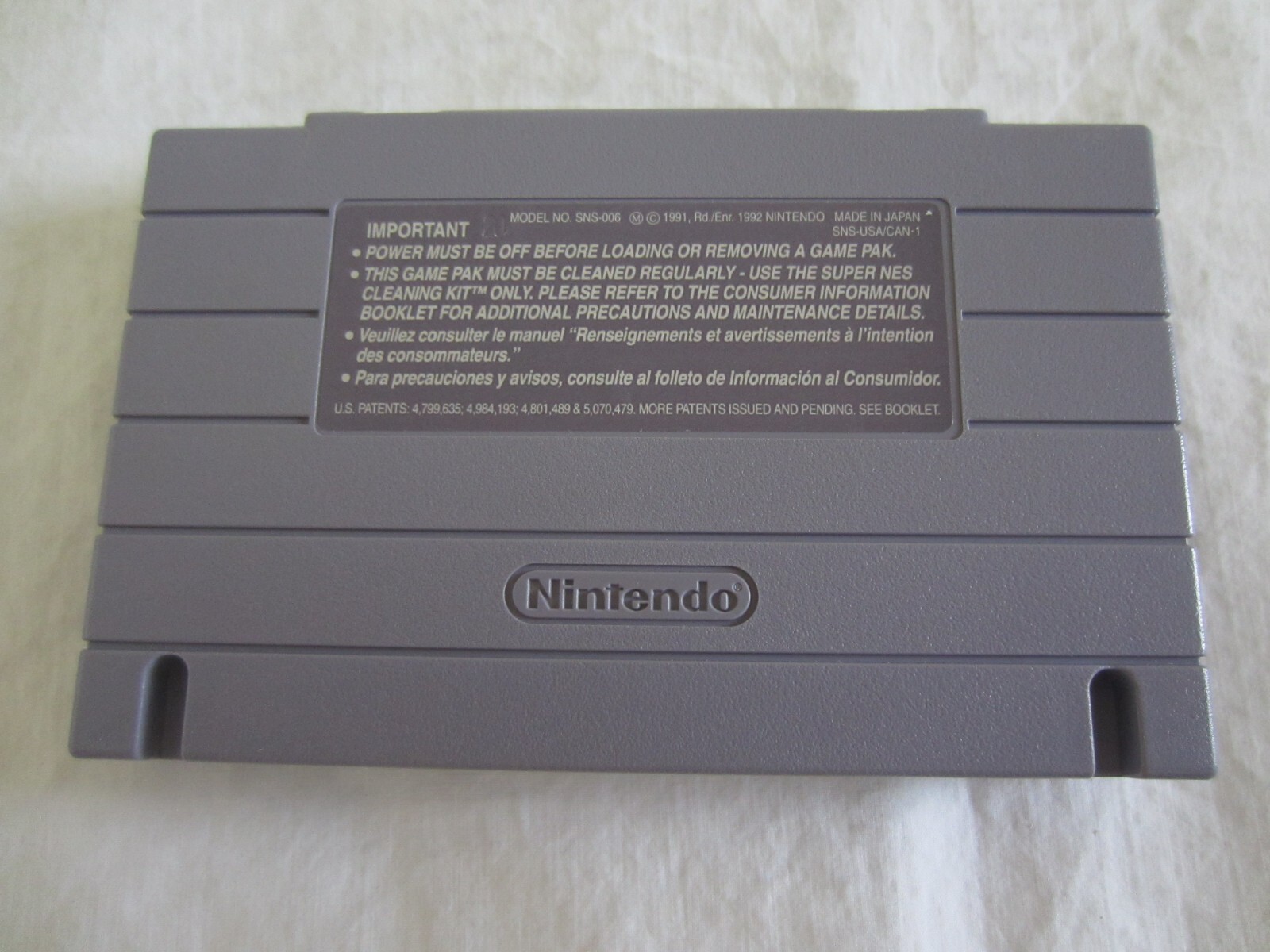 Super Slam Dunk SNES Super Nintendo NOA Library Promotional Not for Resale