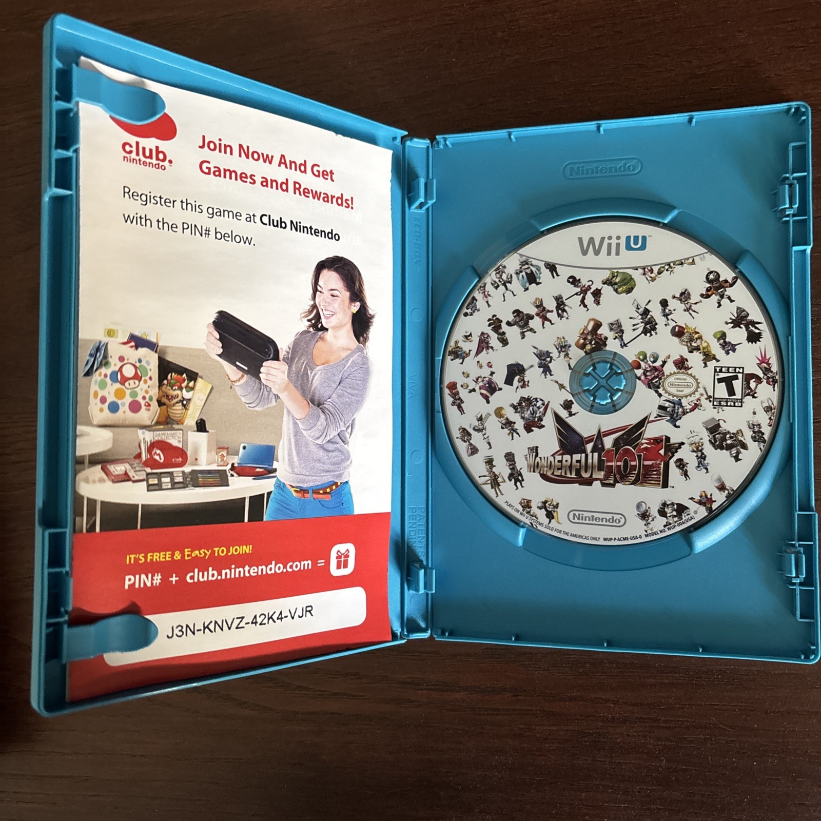 The Wonderful 101 for Wii U, 2013 – fantastic condition , pre-owned, CIB