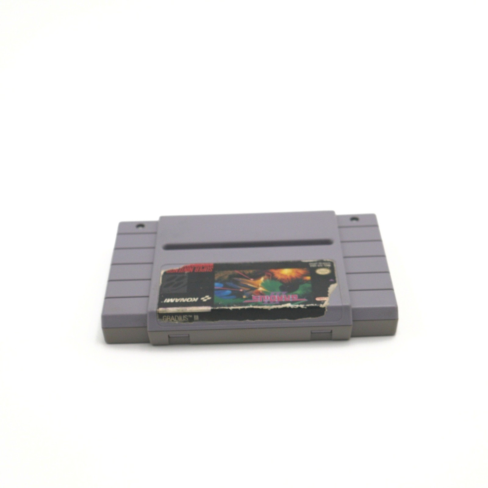 Gradius III – Item Only – Acceptable Condition – Tested & Working – SNES