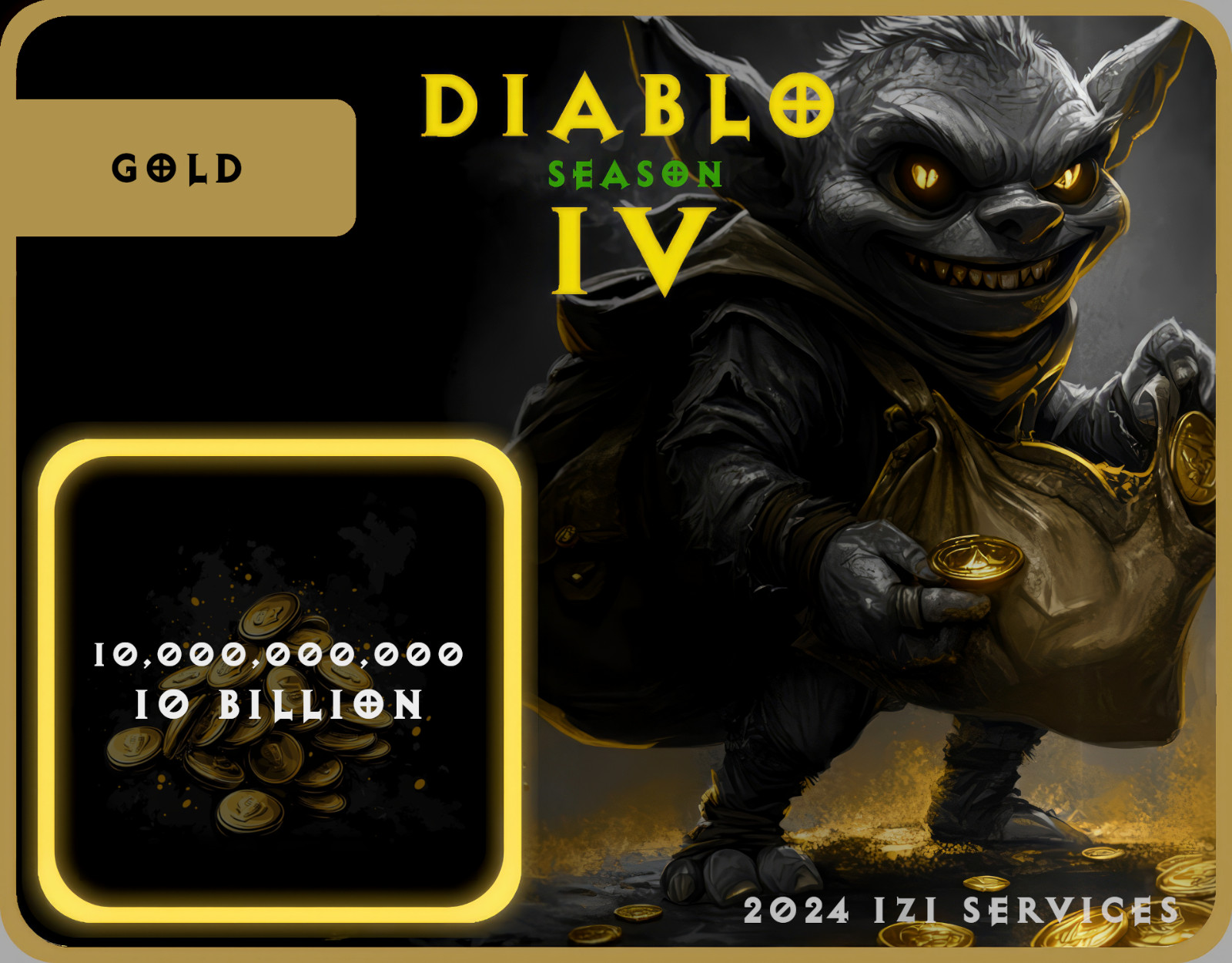 D4 Diablo 4 Season 7 Softcore 10,000,000,000 Gold German IP, New Season VOH