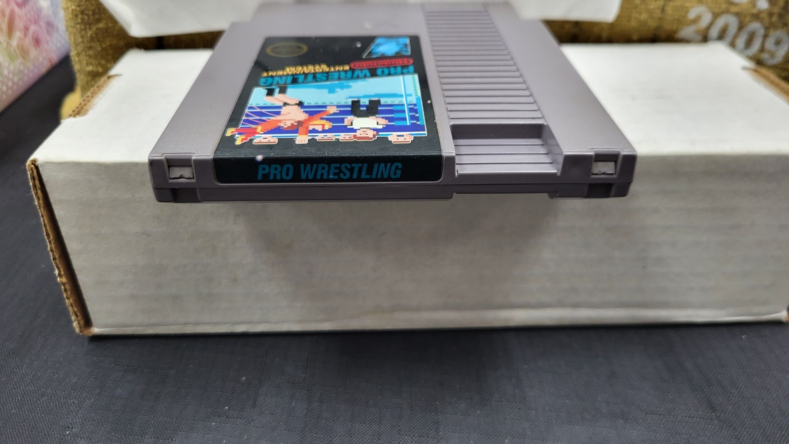 PRO WRESTLING NINTENDO NES VIDEO GAME AUTHENTIC NO BOX OR MANUAL