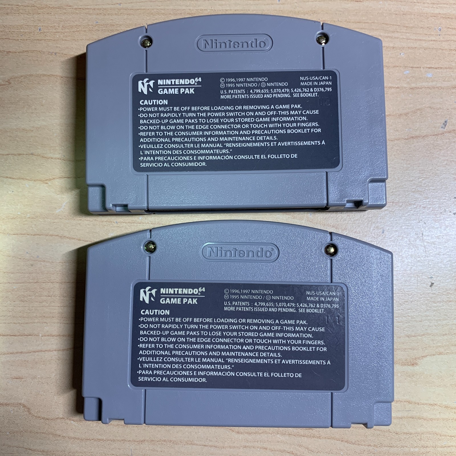 Super Mario 64 & Legend of Zelda Ocarina Time Nintendo 64 Authentic Clean Tested