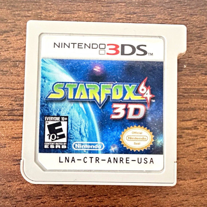 Nintendo Star Fox 64 3D Nintendo 3DS Game – Star Fox Series E10+ NTSC-U/C
