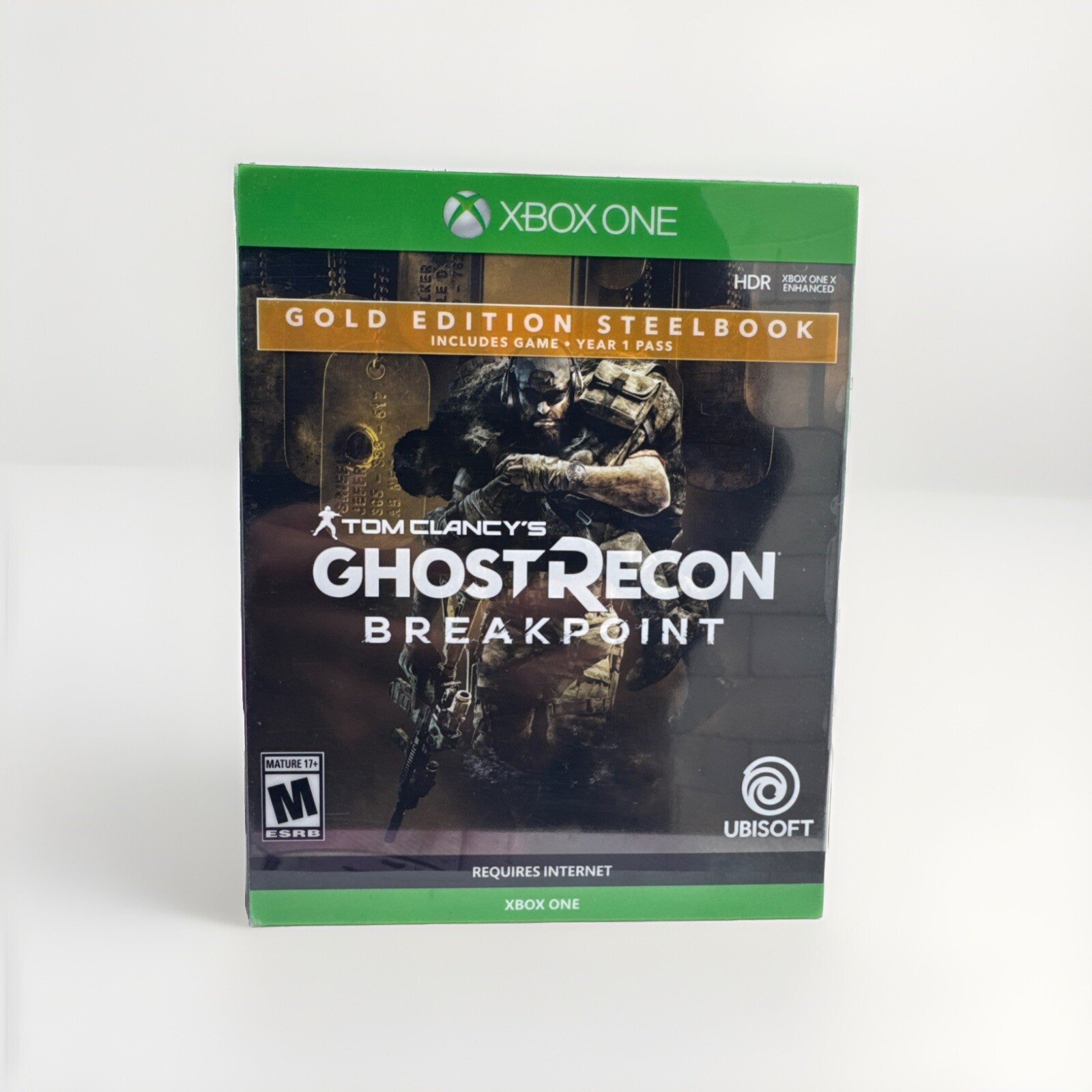 Tom Clancy’s Ghost Recon Breakpoint [ GOLD Edition STEELBOOK ] (XBOX ONE) SEALED
