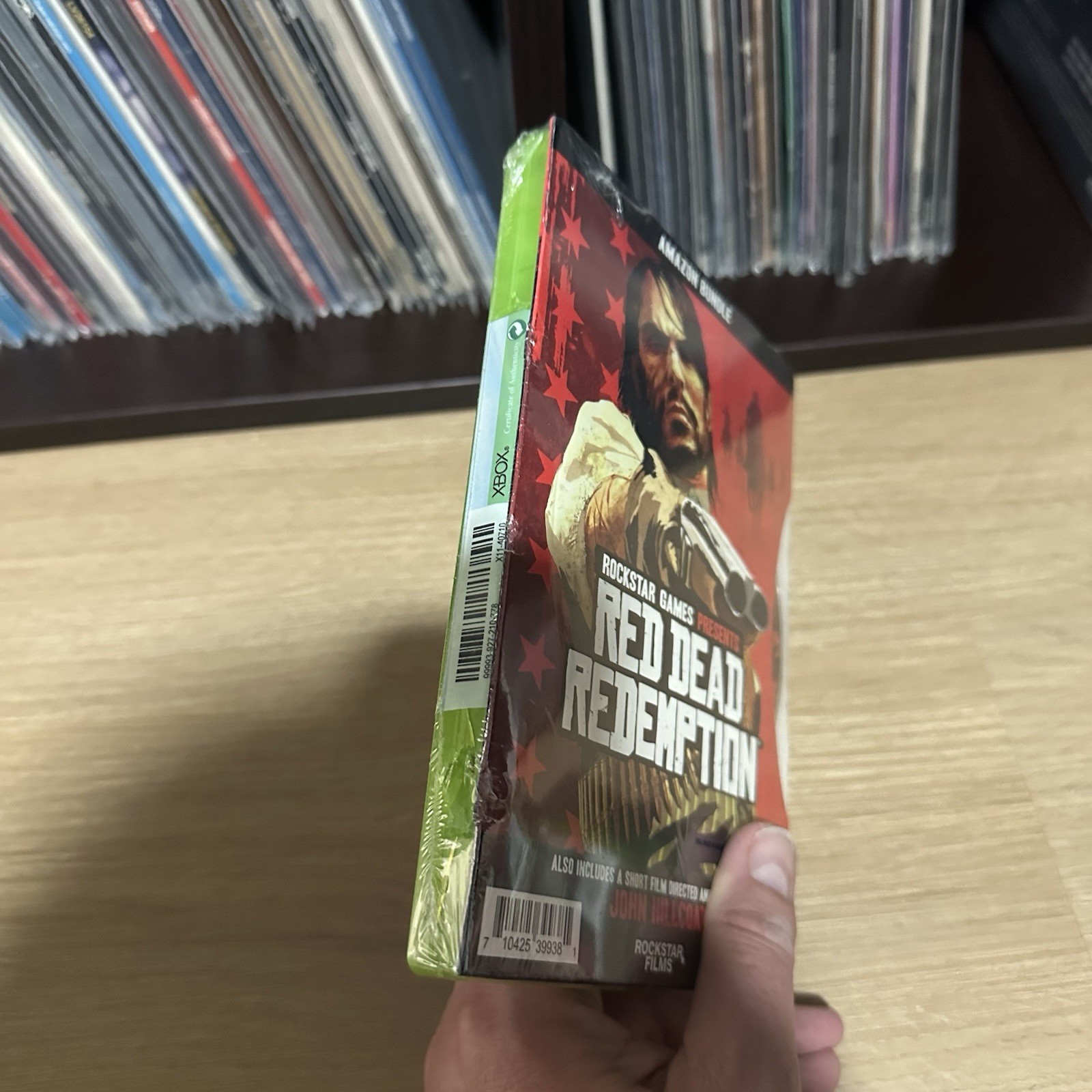 Xbox 360 Red Dead Redemption Amazon Bundle Brand New Factory Sealed -CASE DAMAGE
