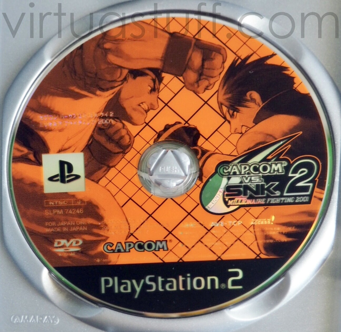 Capcom vs SNK 2: Millionaire Fighting 2001 & Street Fighter III 3rd Strike PS2