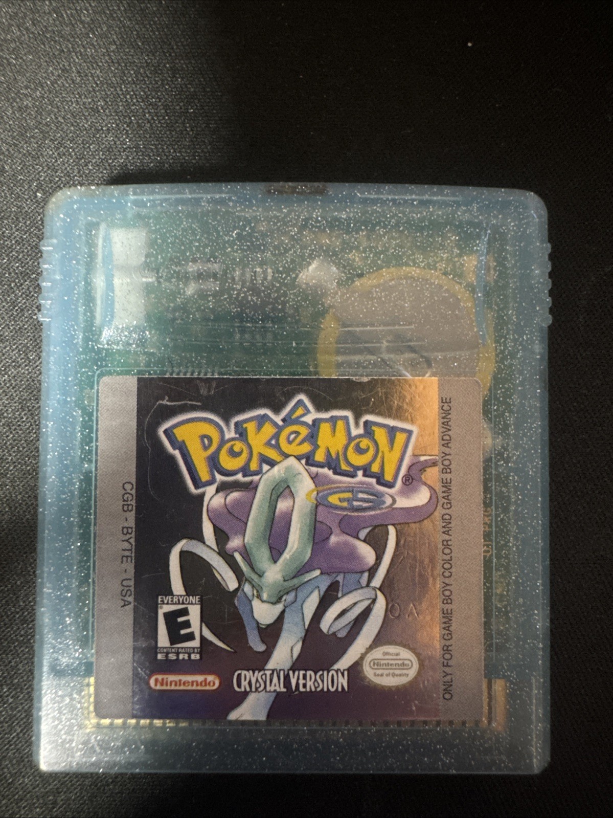 Pokemon Crystal Version Authentic Nintendo Gameboy, Tested Working
