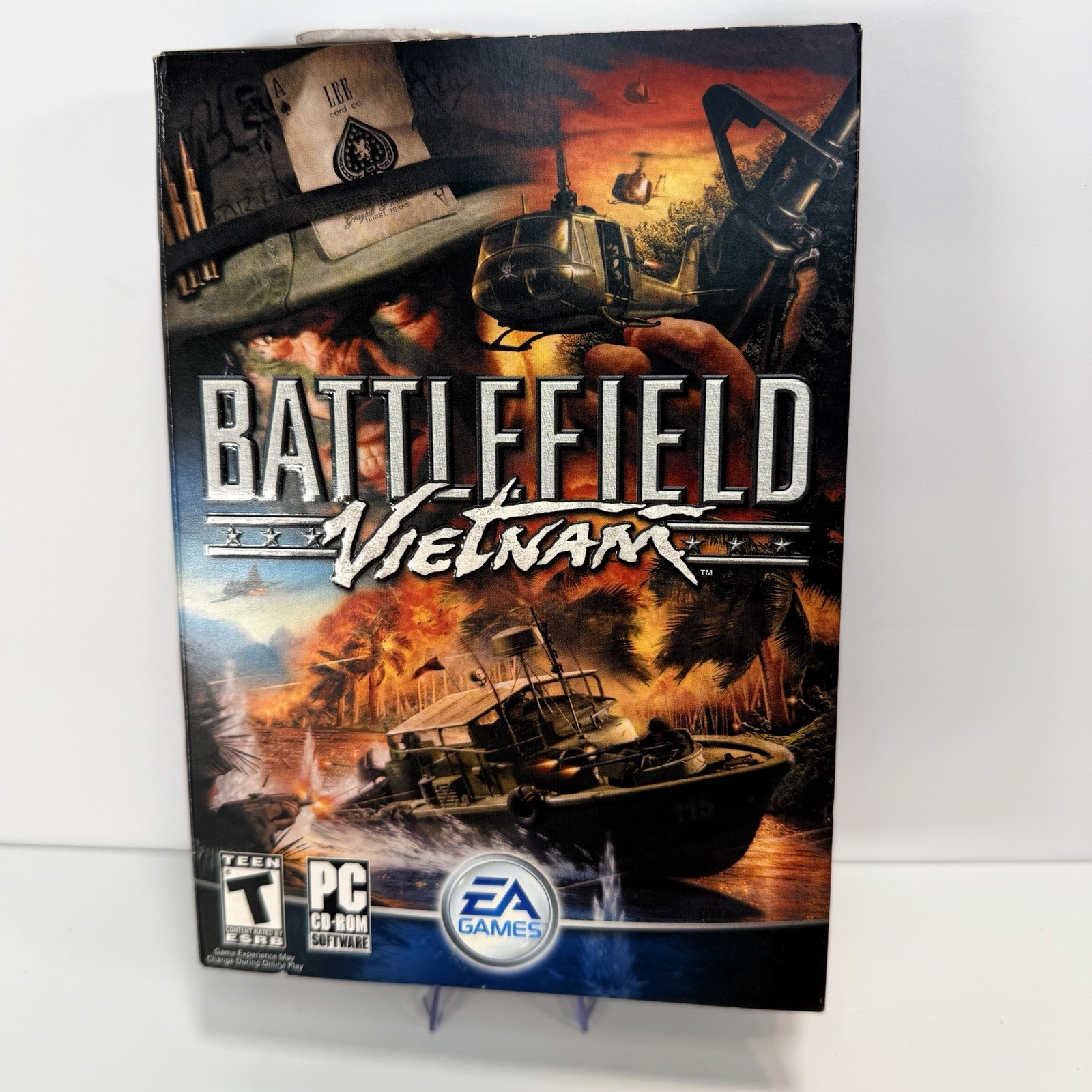 Battlefield Vietnam PC CD-ROM EA Games Complete Big Box New Sealed Rare