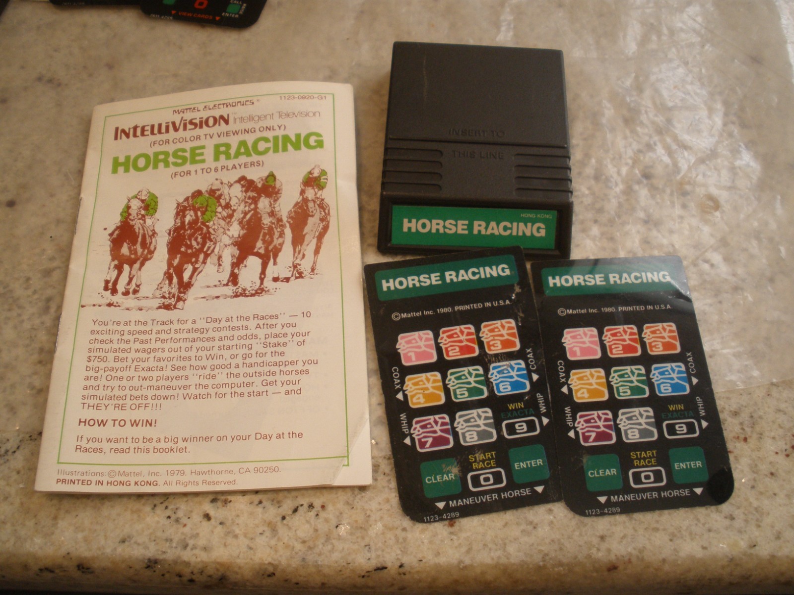 HUGE LOT OF VINTAGE INTELLIVISION GAMES, MANUALS, OVERLAYS (UNTESTED)
