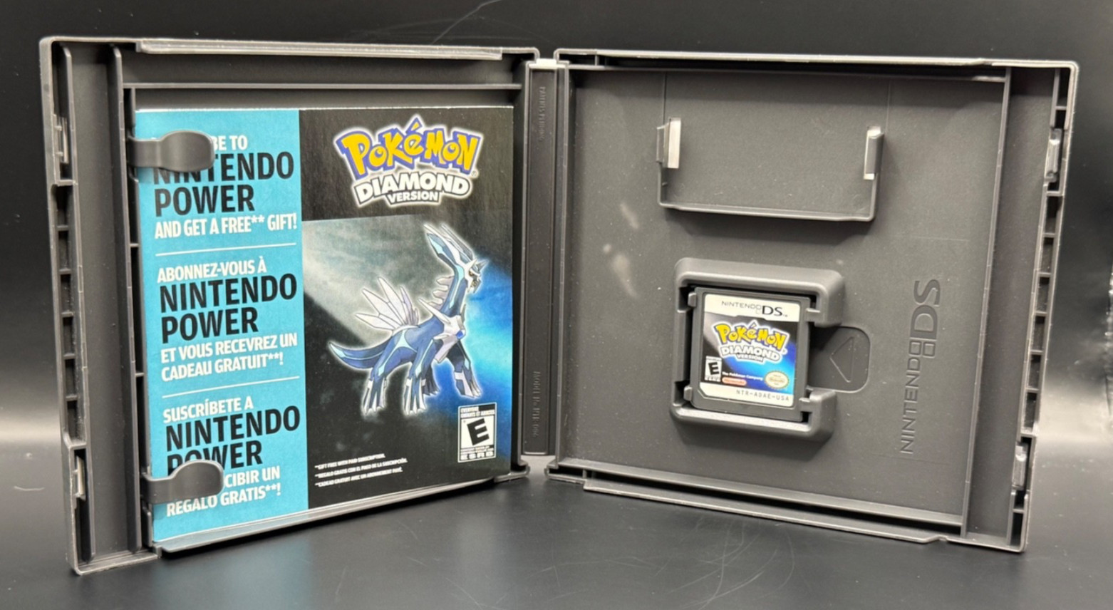 Pokémon: Diamond Version (DS, 2007) Case + Game Cartridge NO MANUAL, Tested, VG