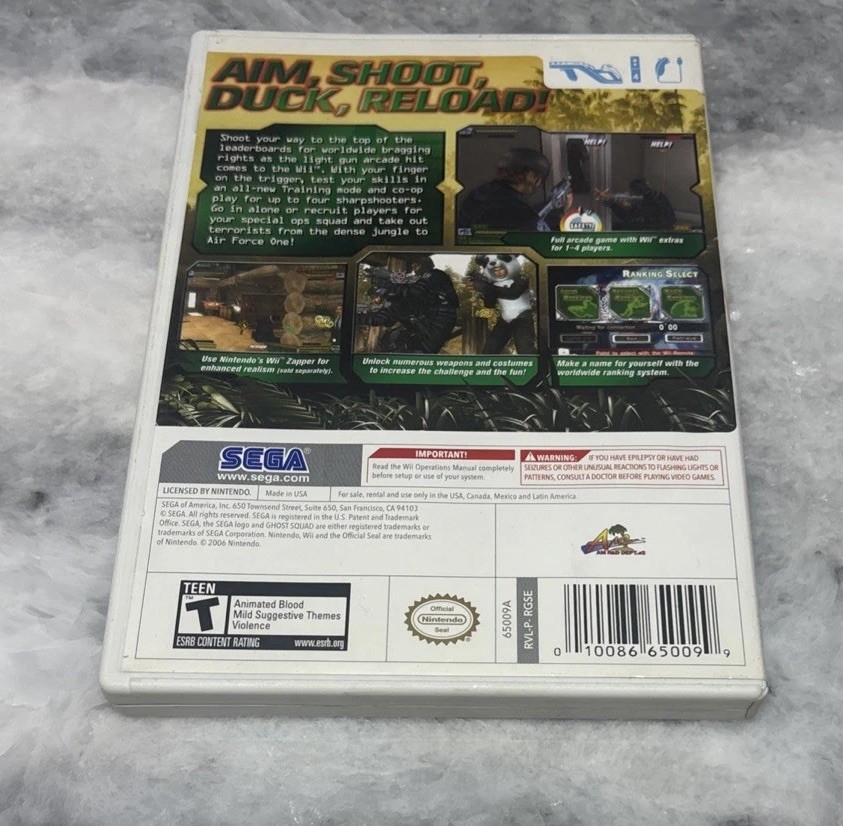 Ghost Squad – Nintendo Wii
