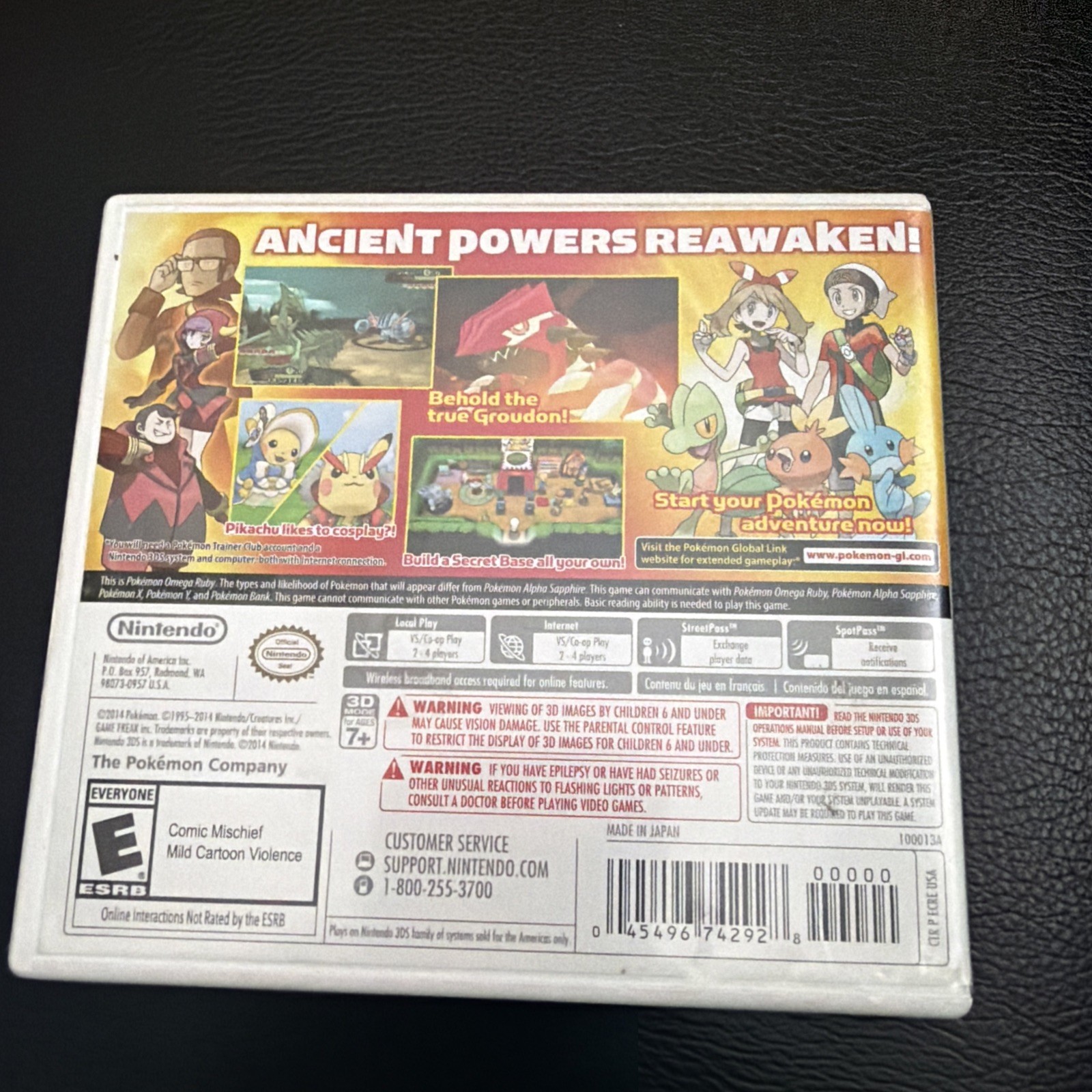 Nintendo Pokémon Omega Ruby (3DS, 2014)
