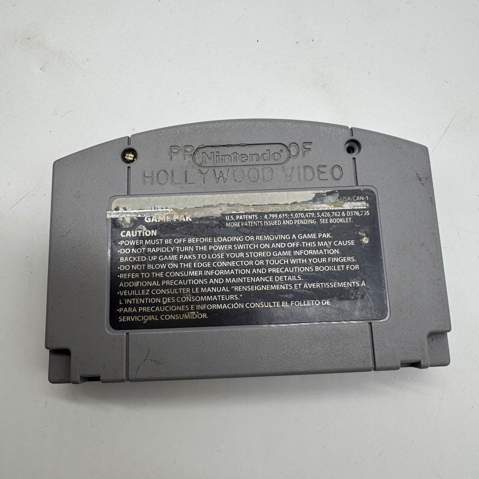WCW vs nWo World Tour Nintendo 64 N64 THQ Video Game Cartridge NUS-006 USA