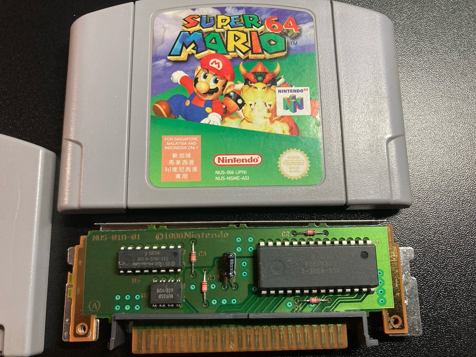 Super Mario 64 (Nintendo 64) Singapore Malaysia N64 Cartridge Only Authentic OEM