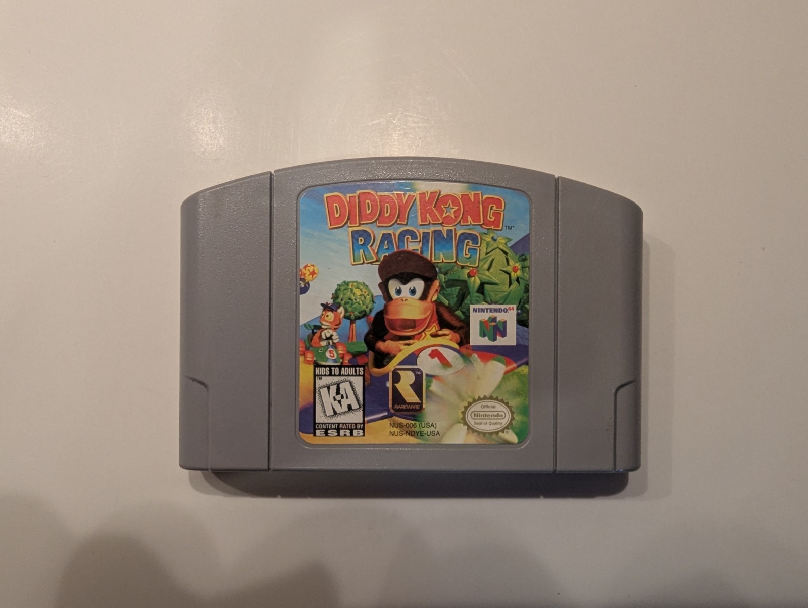 Diddy Kong Racing Nintendo 64 N64 Game Cartridge Authentic Tested Working