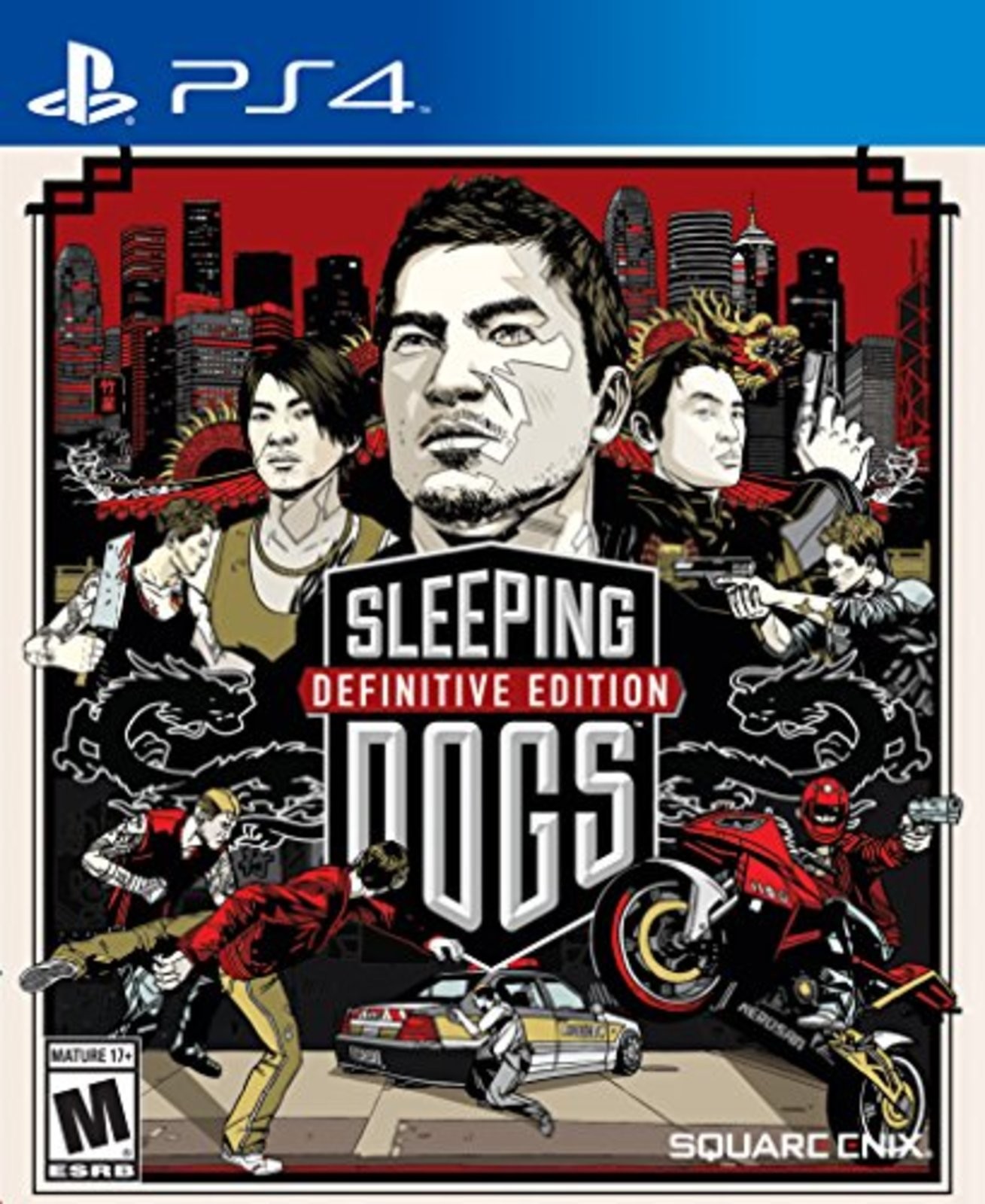 Sleeping Dogs: Definitive Edition PS4(North America ver.) F/S w/Tracking# Japan