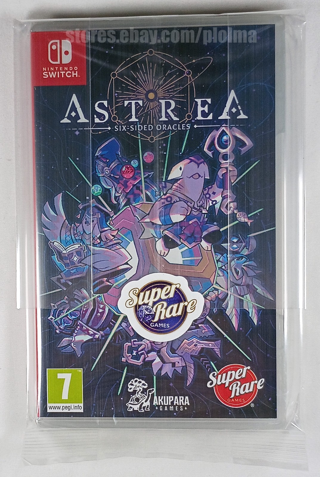 ASTREA: SIX-SIDED ORACLES New NINTENDO SWITCH Game Super Rare Games #133 SRG 6