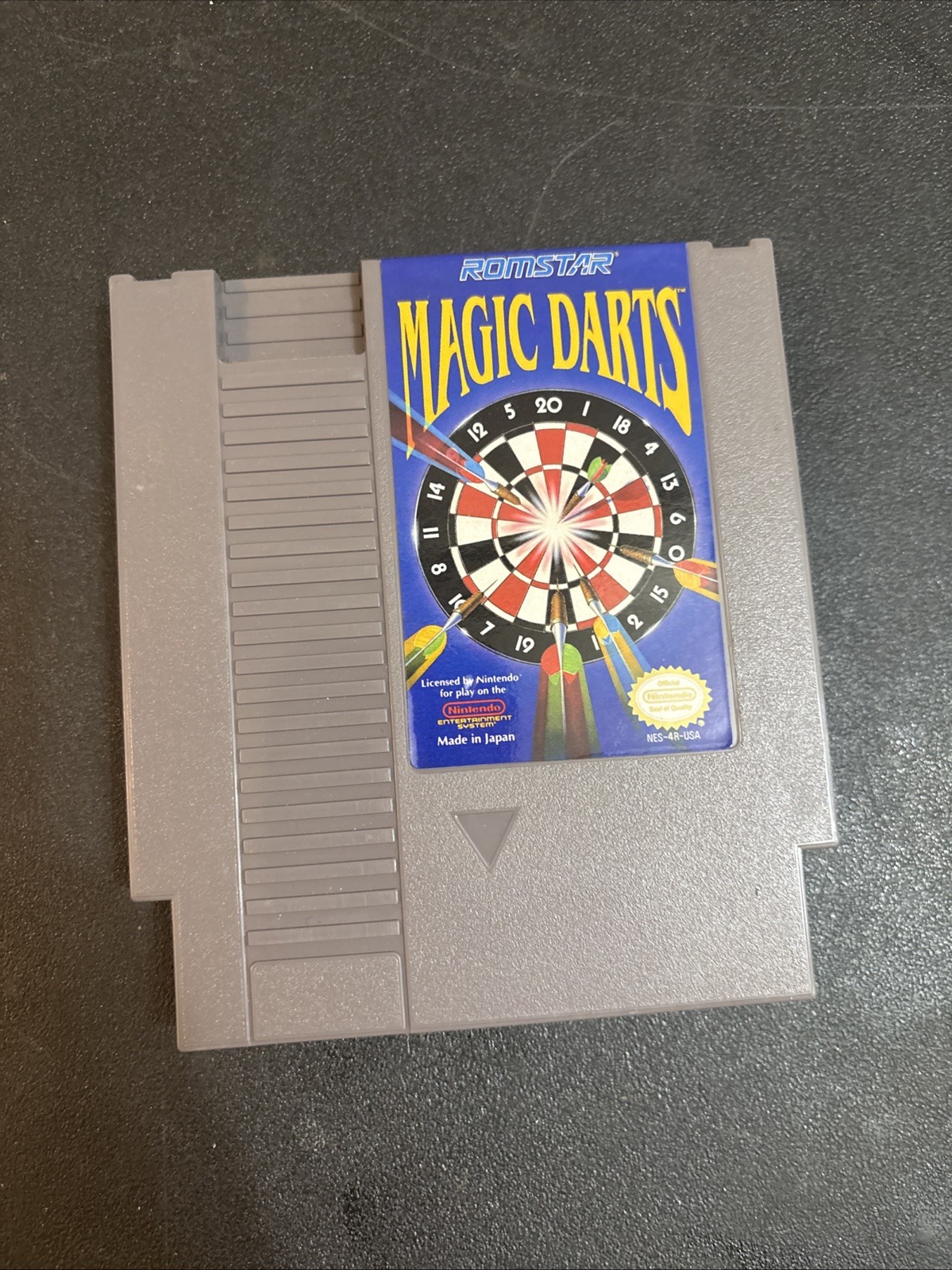 Magic Darts (Nintendo Entertainment System NES, 1991) Cartridge With Manual