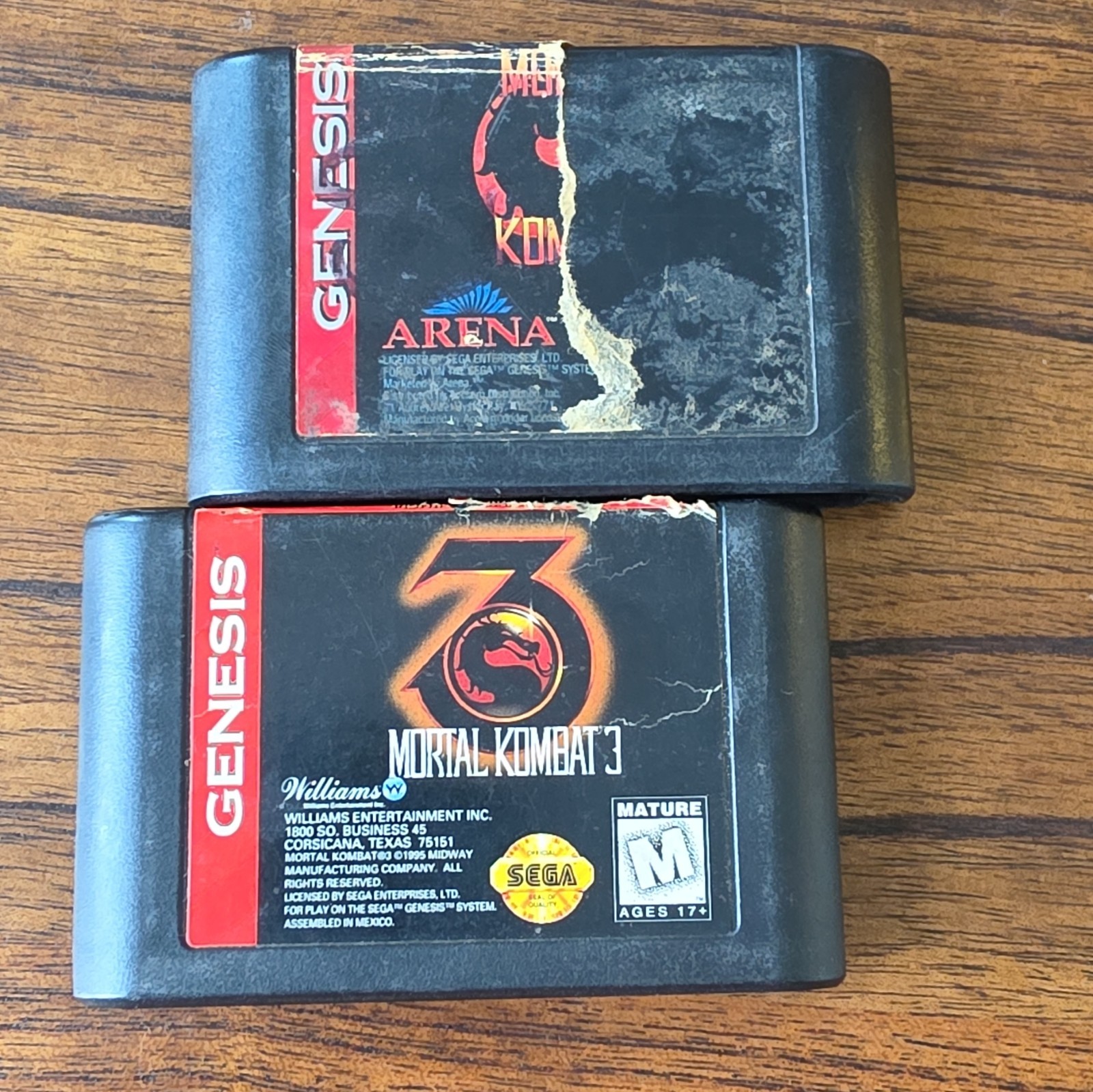 Sega Genesis Mortal Kombat 3 (M – Mature) Mortal Kombat Series 1995
