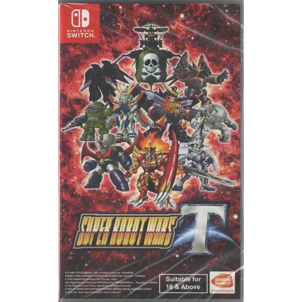 Super Robot Wars T Switch Brand New Game (2019 Tactical RPG)
