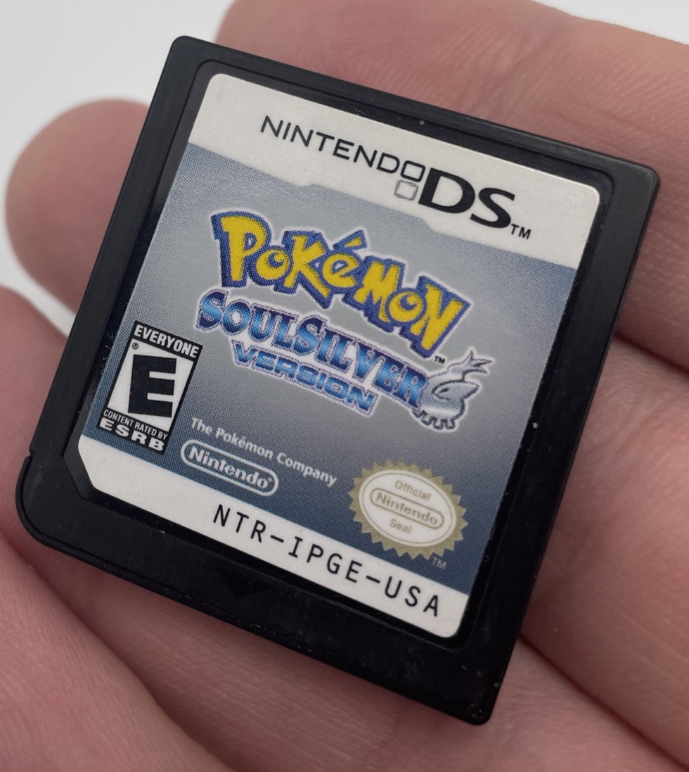 Pokemon SoulSilver Version (Nintendo DS) Cartridge GAME ONLY Authentic Tested
