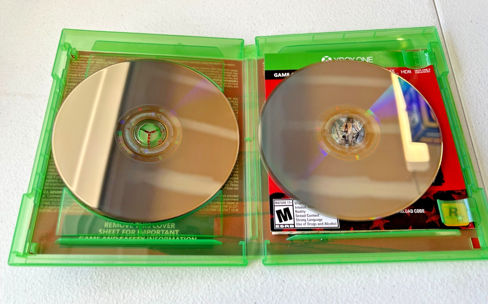 RED DEAD REDEMPTION 2 **XBOX ONE** CIB PRISTINE CONDITION