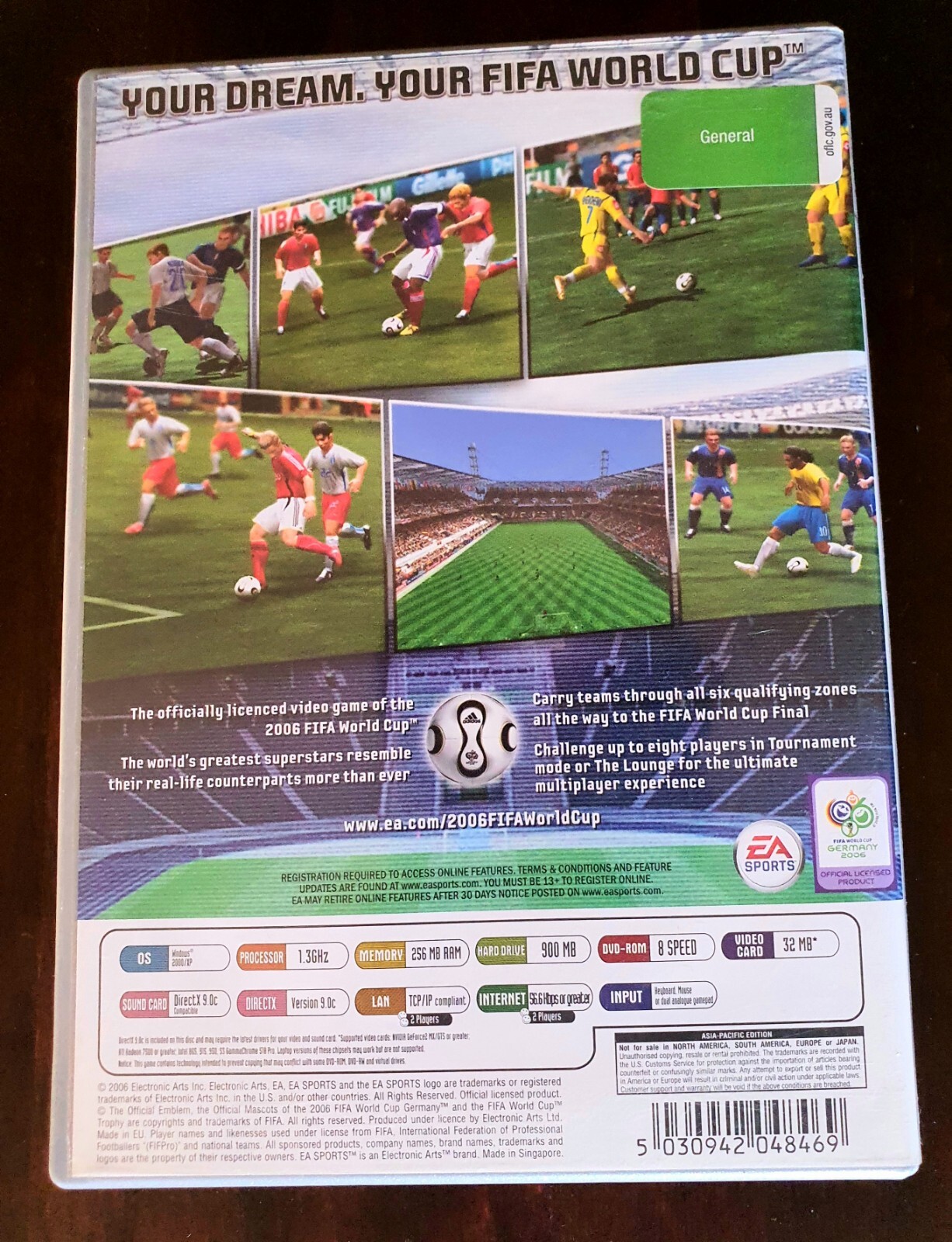 2006 Fifa World Cup PC. Asia-Pacific Edition