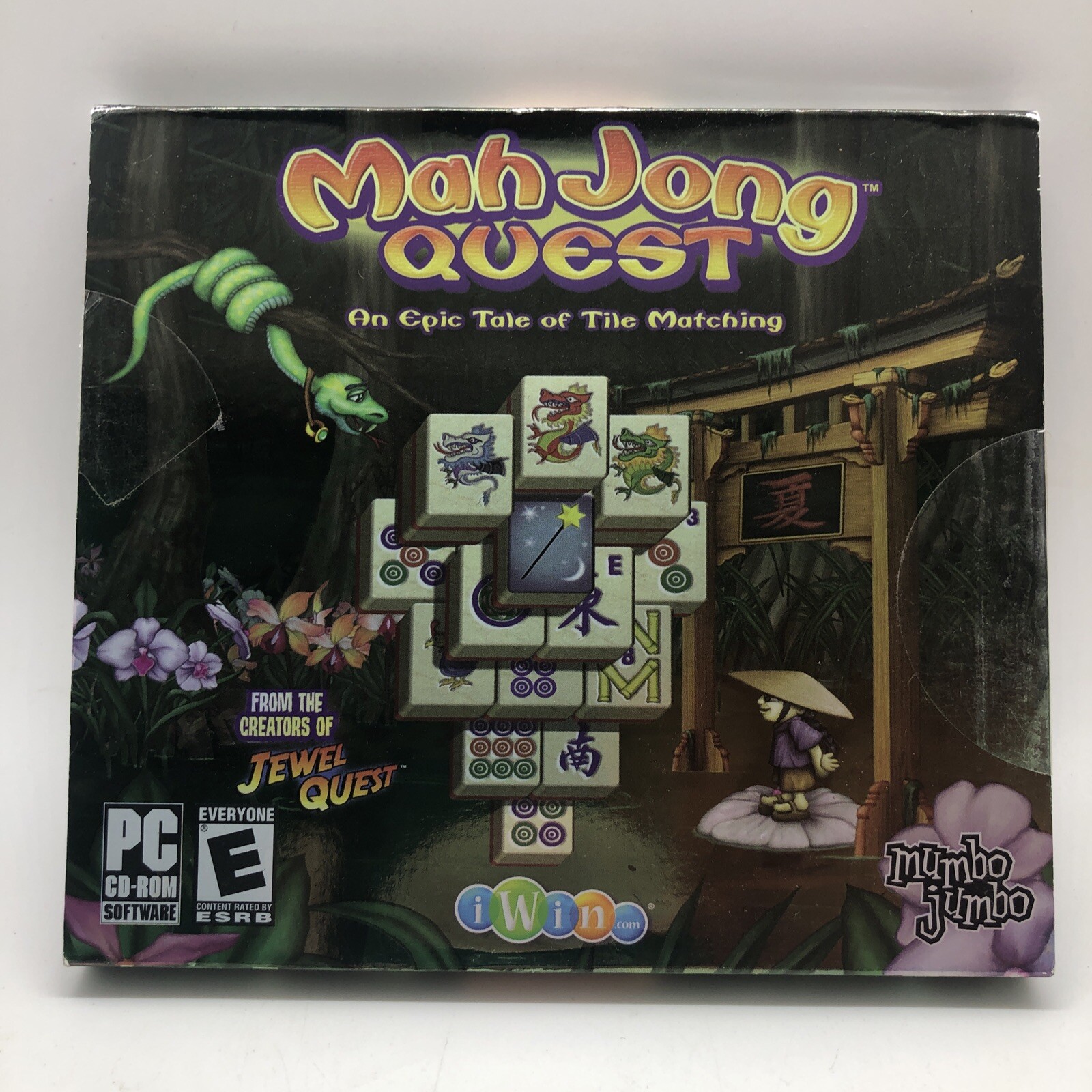 Mahjong Quest: An Epic Tale of Tile Matching – PC Windows 98/ME/2000/XP Rated E