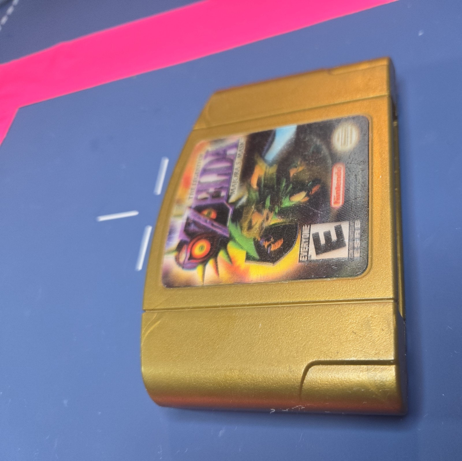 Legend of Zelda: Majora’s Mask (Nintendo 64, 2000) HOLOGRAPHIC LABEL