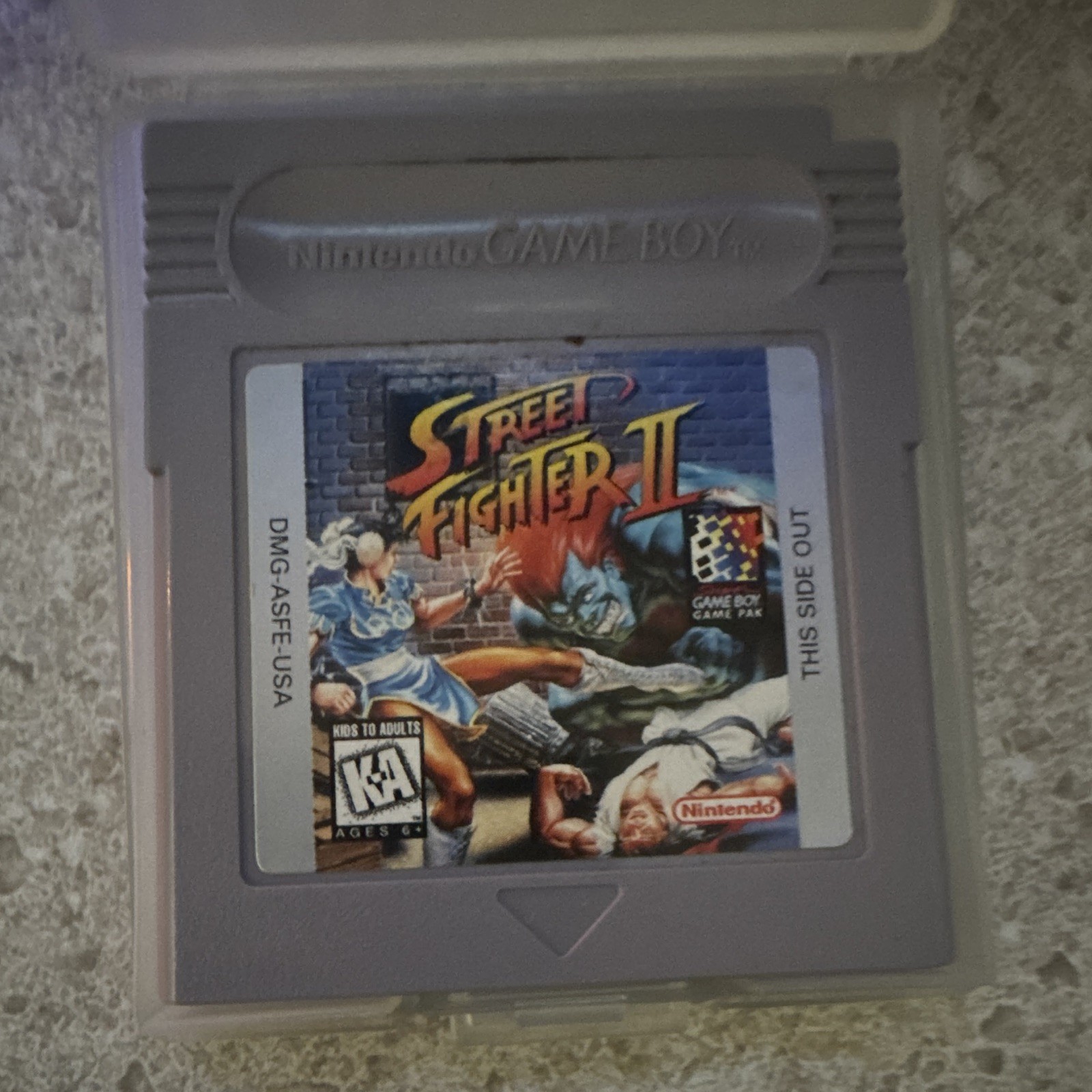 Street Fighter II (Nintendo Game Boy) – Street Fighter Series, NTSC-U/C