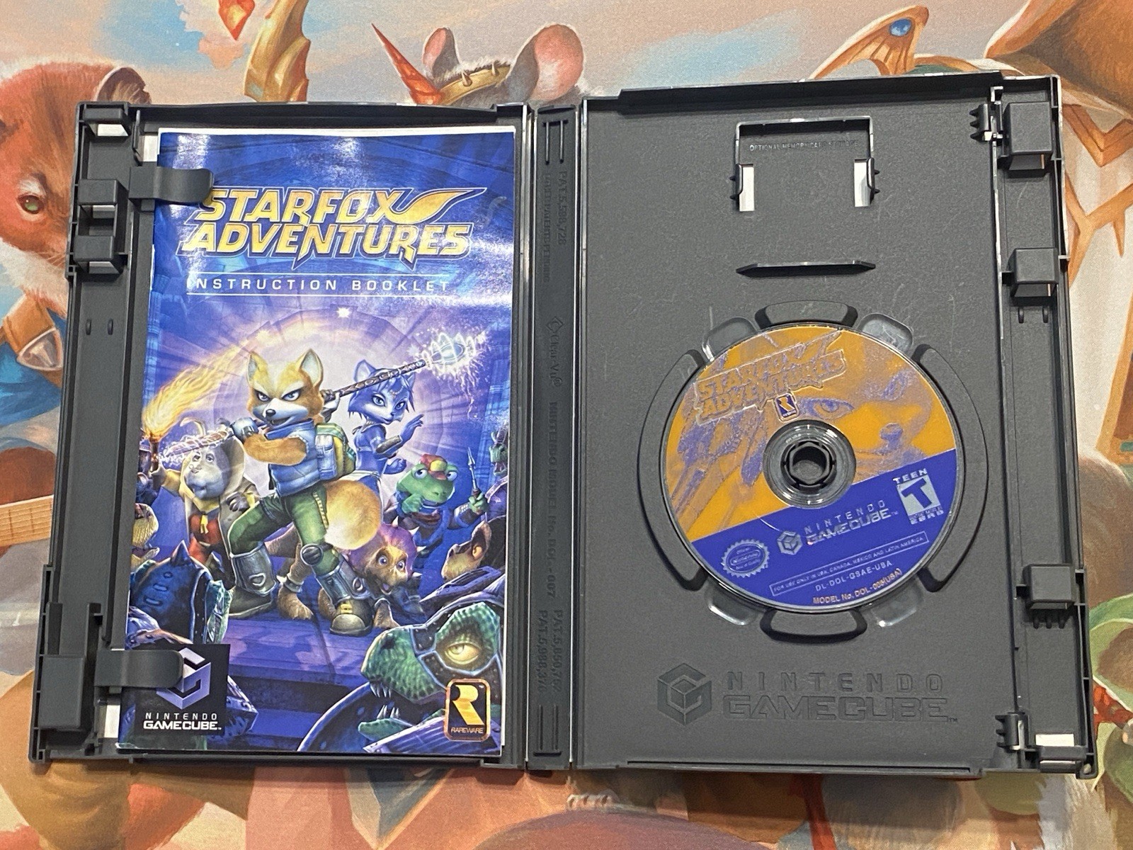Star Fox Adventures Nintendo GameCube Complete, Case, Game, Manual, Tested