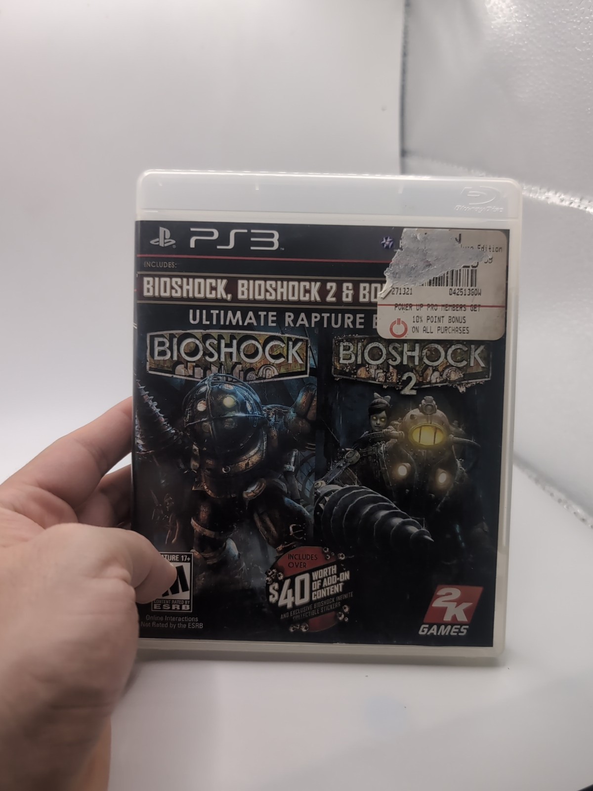 BioShock Ultimate Rapture Edition PlayStation 3 PS3 Complete in Box w/ Sticker