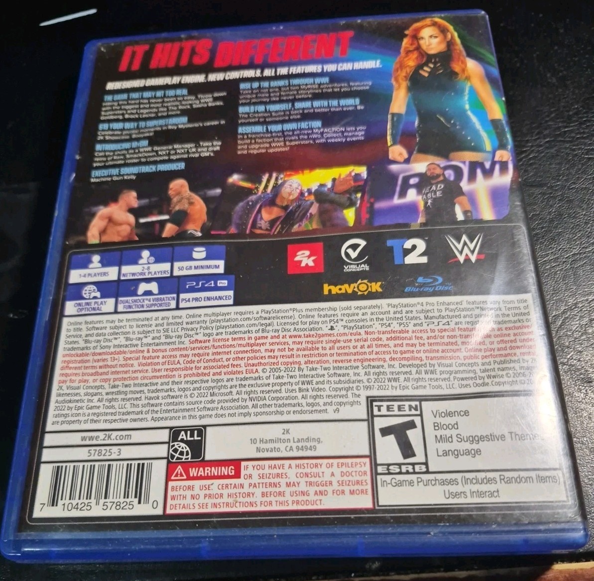 WWE 2K22 – Sony PlayStation 4 Undertaker Immortal Pack Code Good