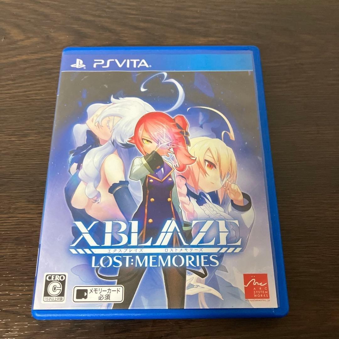 XBLAZE LOST MEMORIES PS Vita Arc Sony Plalystation Vita From Japan Tetsted