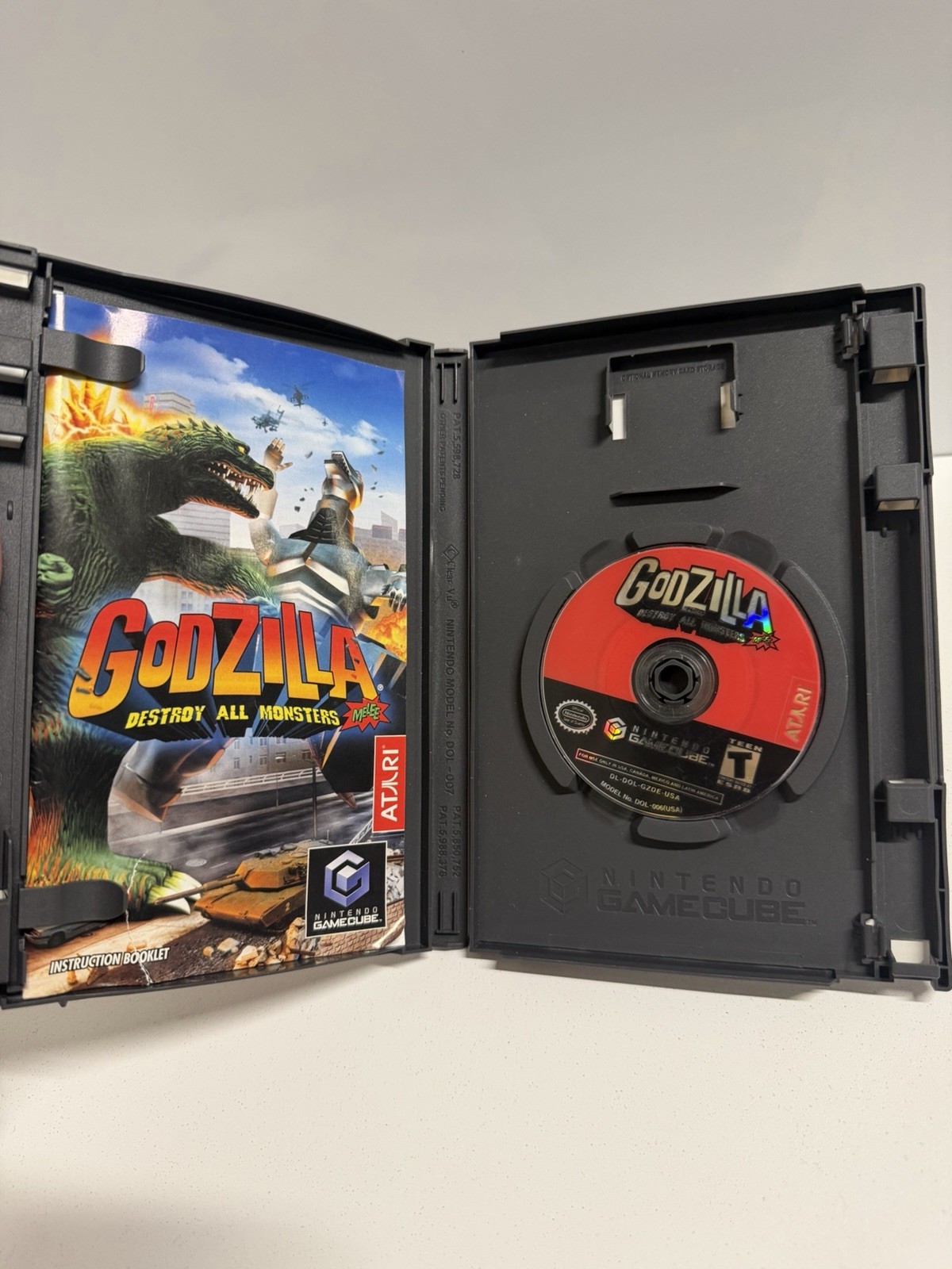 Godzilla: Destroy All Monsters Melee Nintendo GameCube CIB Tested Fast Shipping!