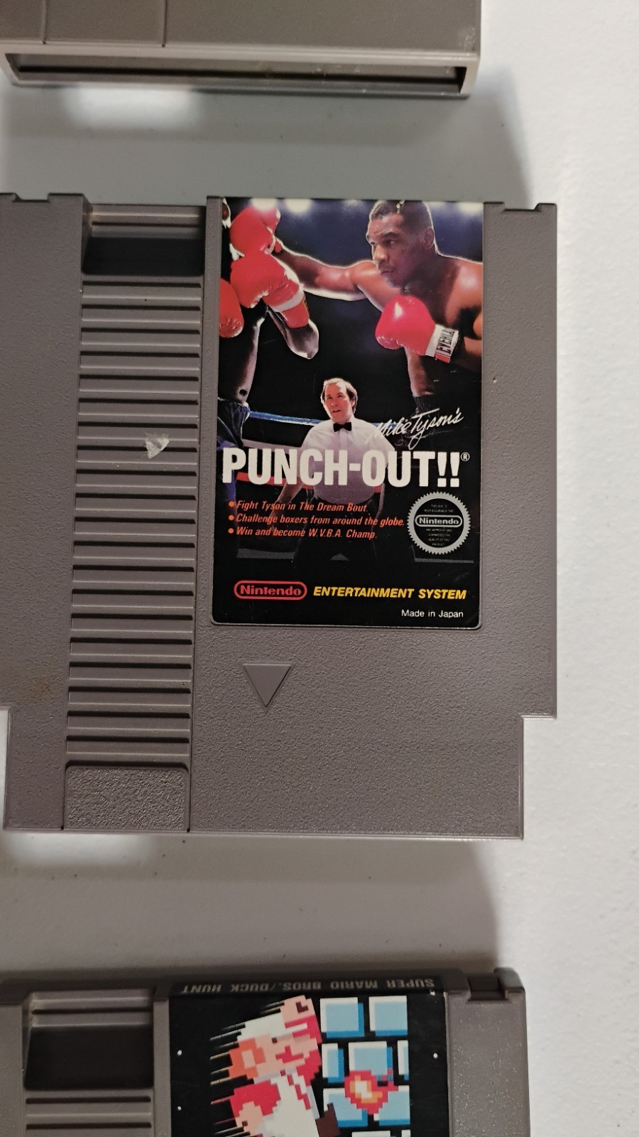 Nintendo NES Authentic Games Bundle (7) Tested And Works (Mike Tysons Punchout)