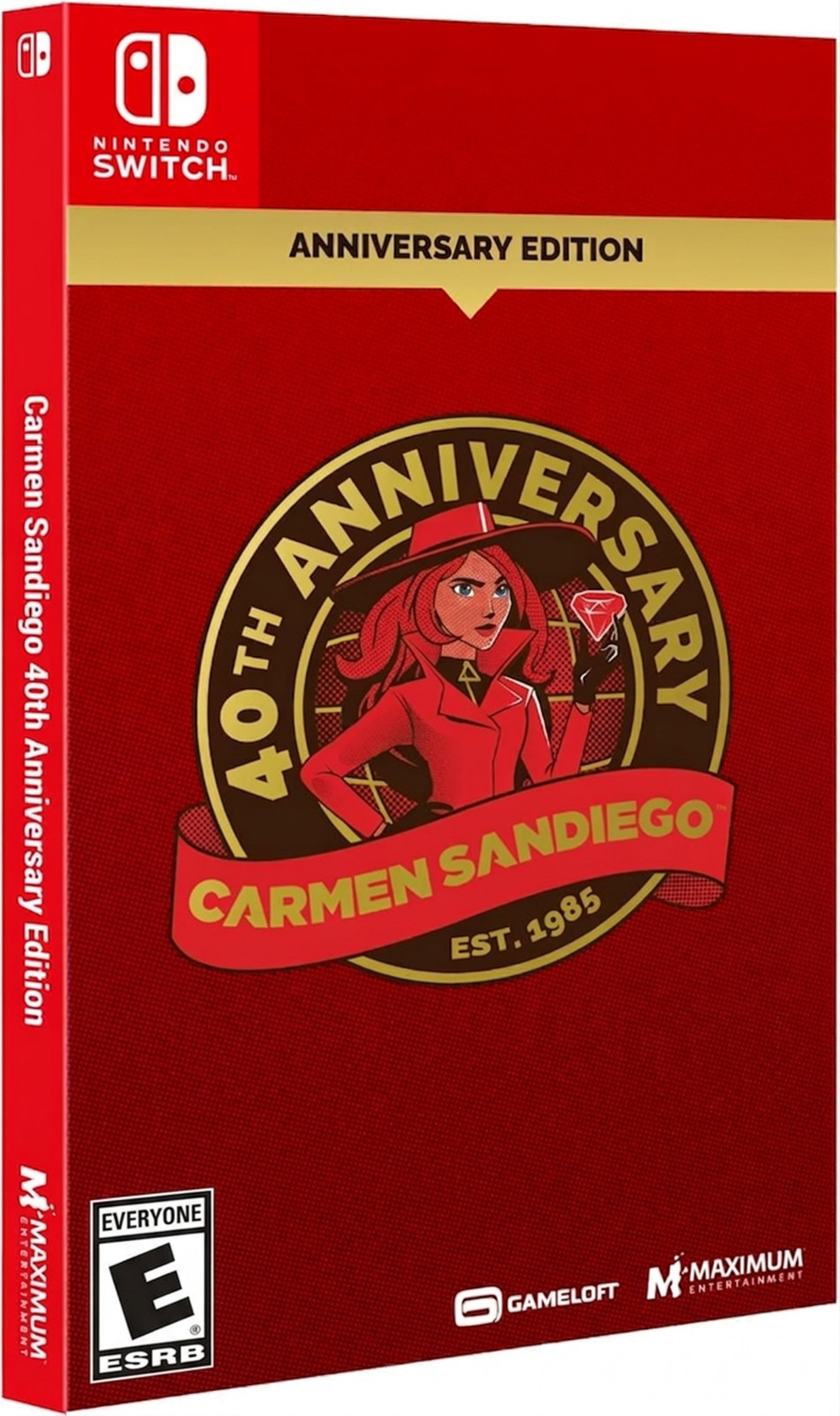 Carmen Sandiego 40th Anniversary Edition Nintendo Switch – Brand New Sealed Game