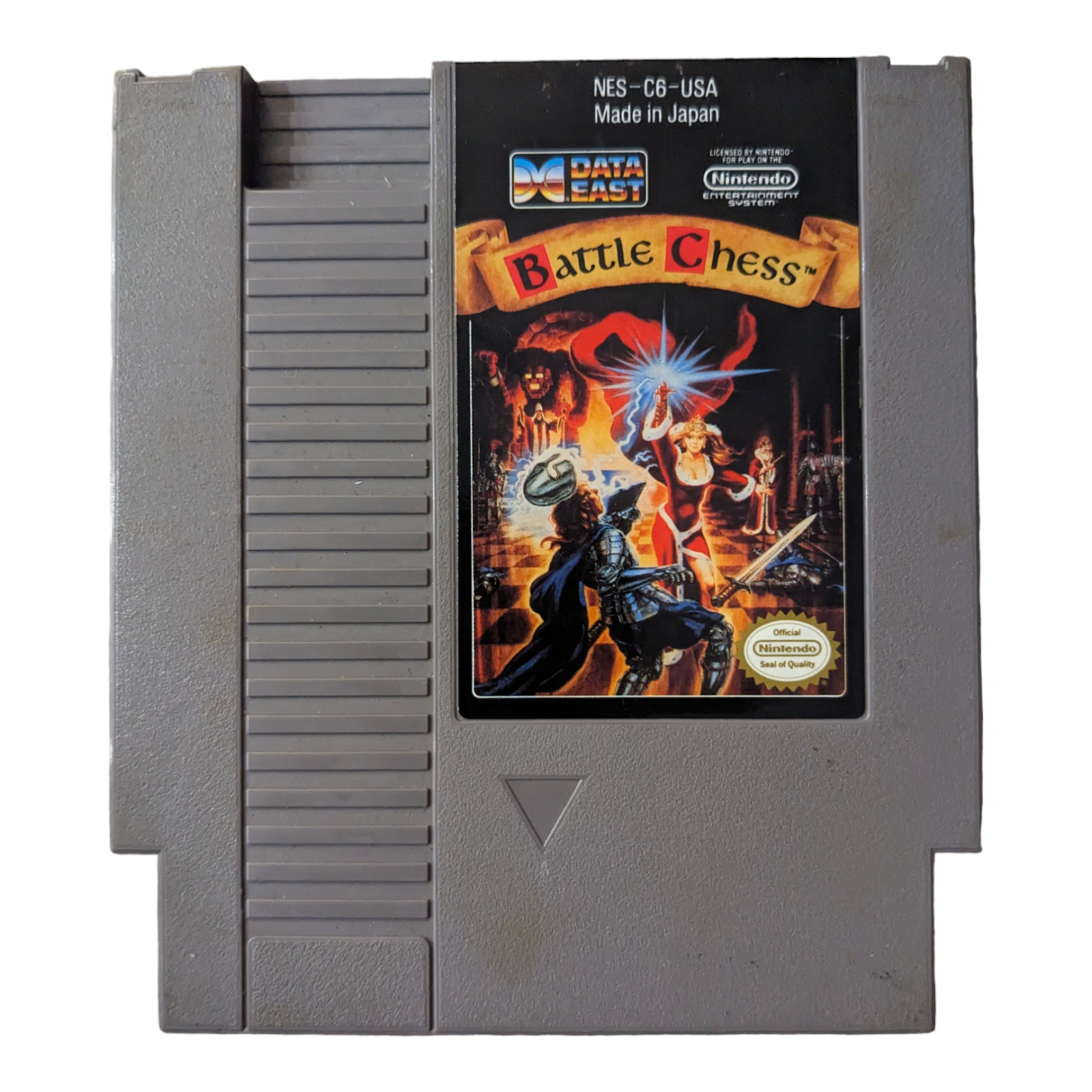 BATTLE CHESS CLASSIC SYSTEM NINTENDO GAME ORIGINAL NES HQ