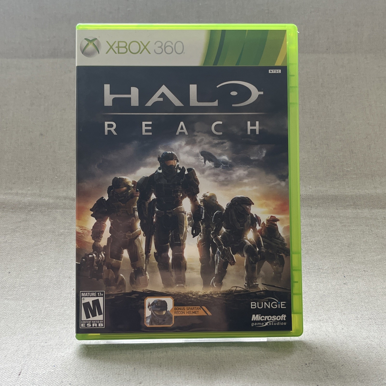 Halo Reach Xbox 360 Complete in Box CIB Tested Manual Bungie